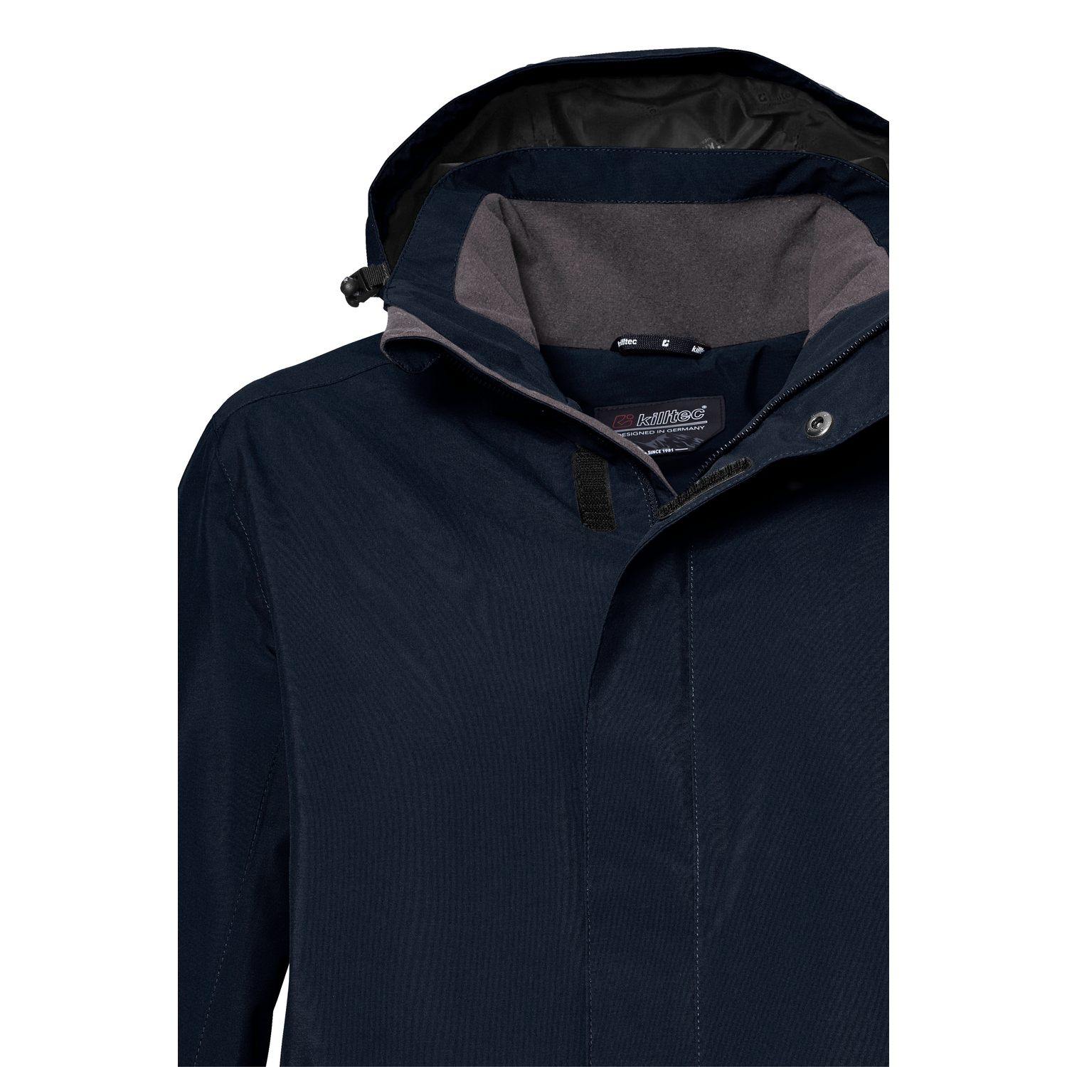 Killtec Herren Outdoorjacke – Wasserdicht, Winddicht & Mit Abnehmbarer Kapuze, PFC-frei