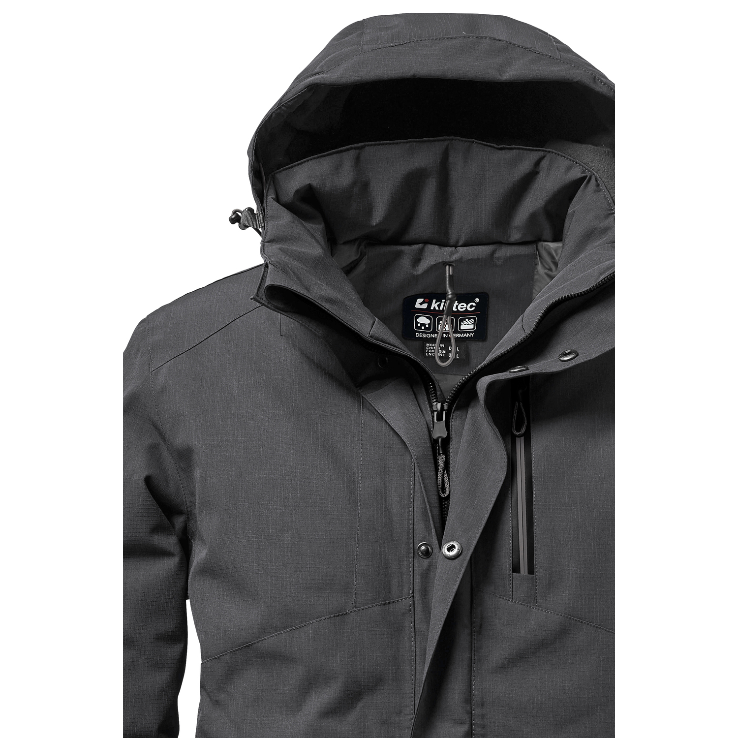 Herren killtec Grau KOW 161 MN JCKT 00233 6XL Funktionsjacke