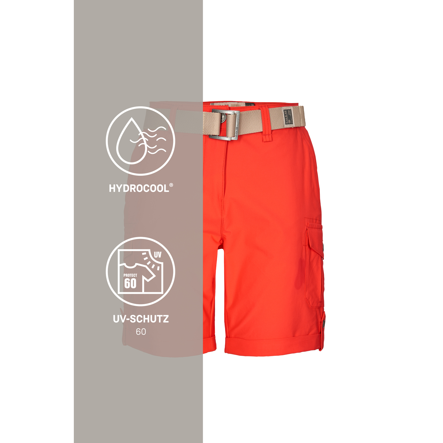 Damen G.I.G.A. DX by killtec Dunkelorange GS 6 WMN SHRTS 00466 46 Short