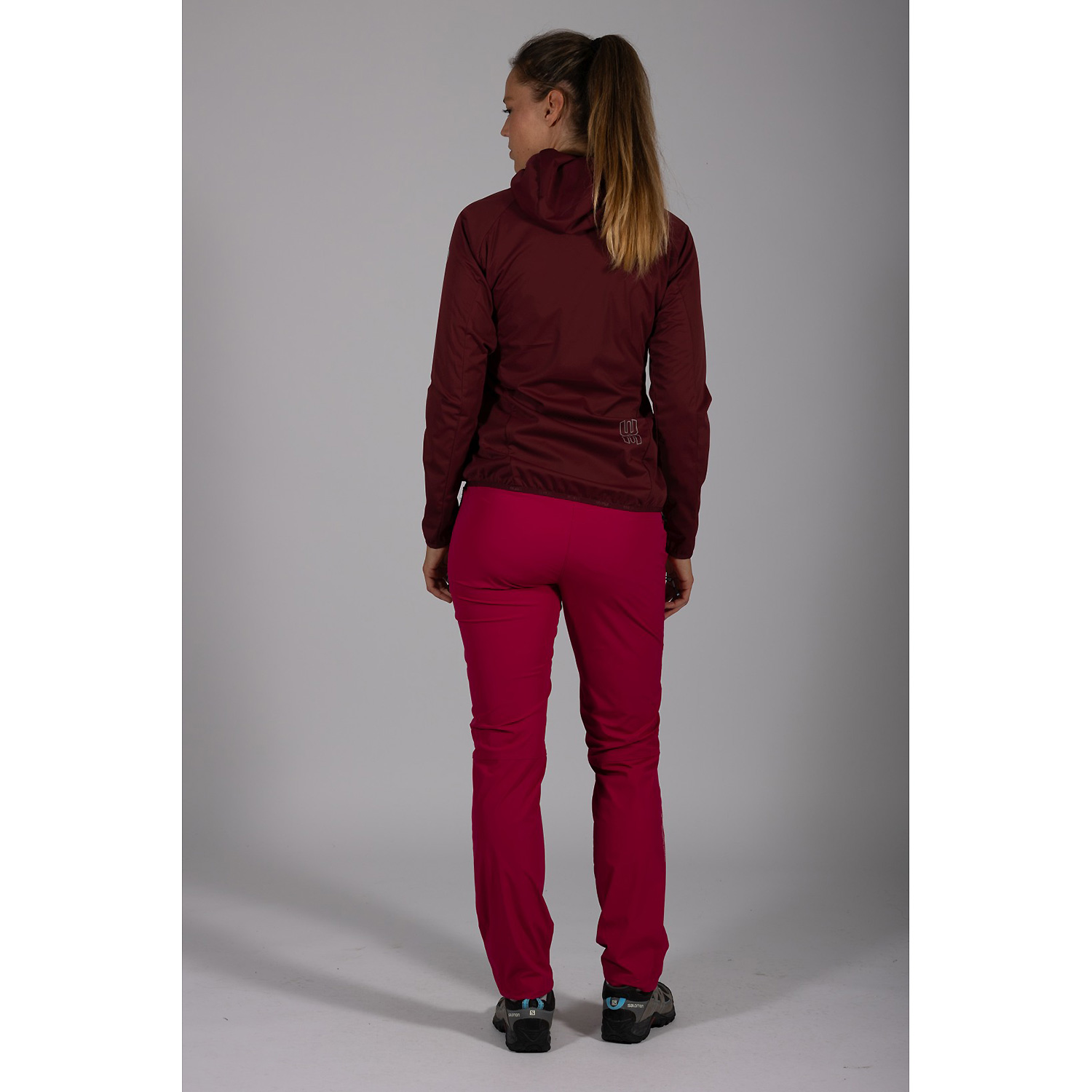 Damen Maul Sport Dunkelrot Wildbarren 10.0 - Softshelljac 8282 34 Funktionsjacke