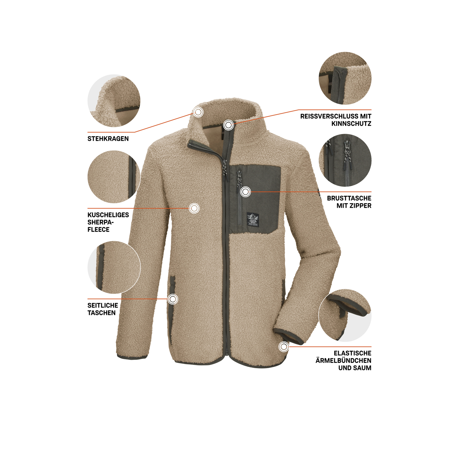 Kinder killtec Beige