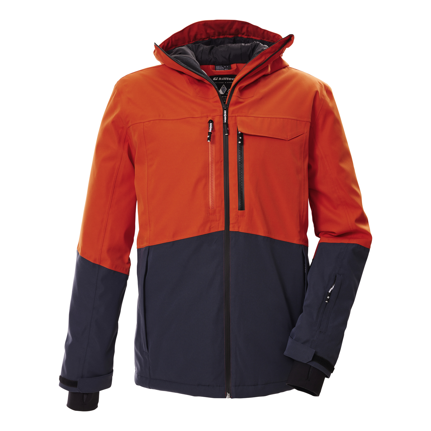 Herren killtec Dunkelorange