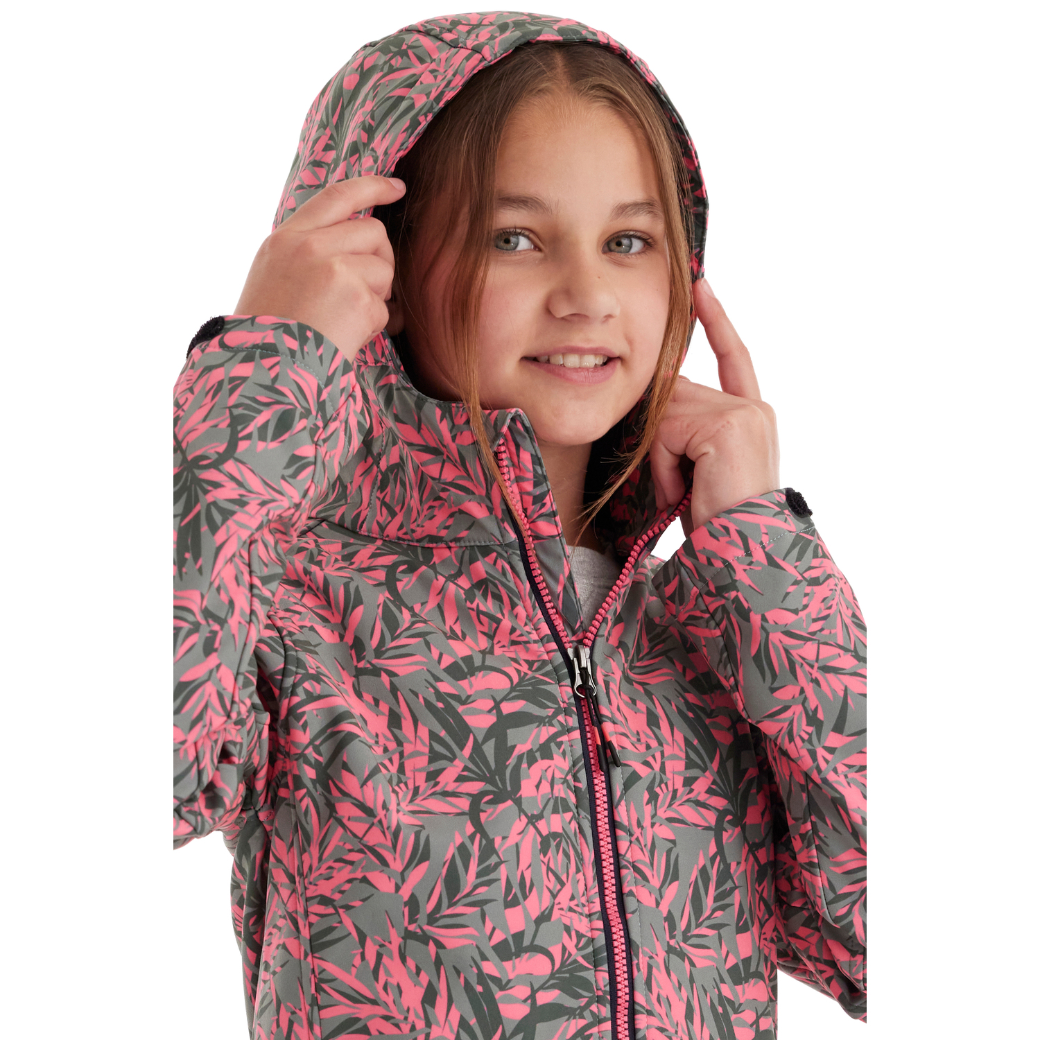 Mädchen Kinder killtec Grün Print Funktionsjacke