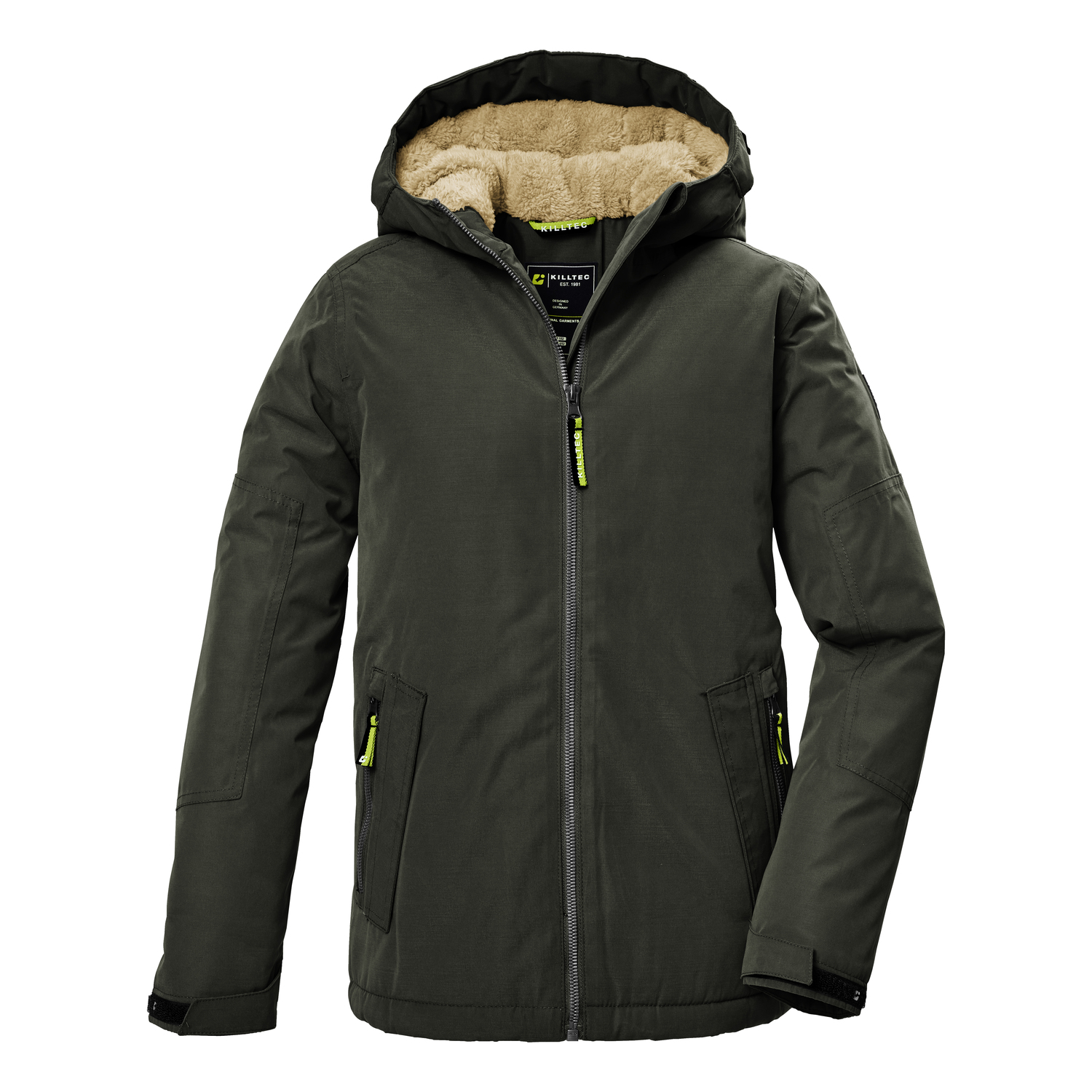 Jungen Kinder killtec Grün KOW 377 BYS JCKT 00250 176 Funktionsjacke