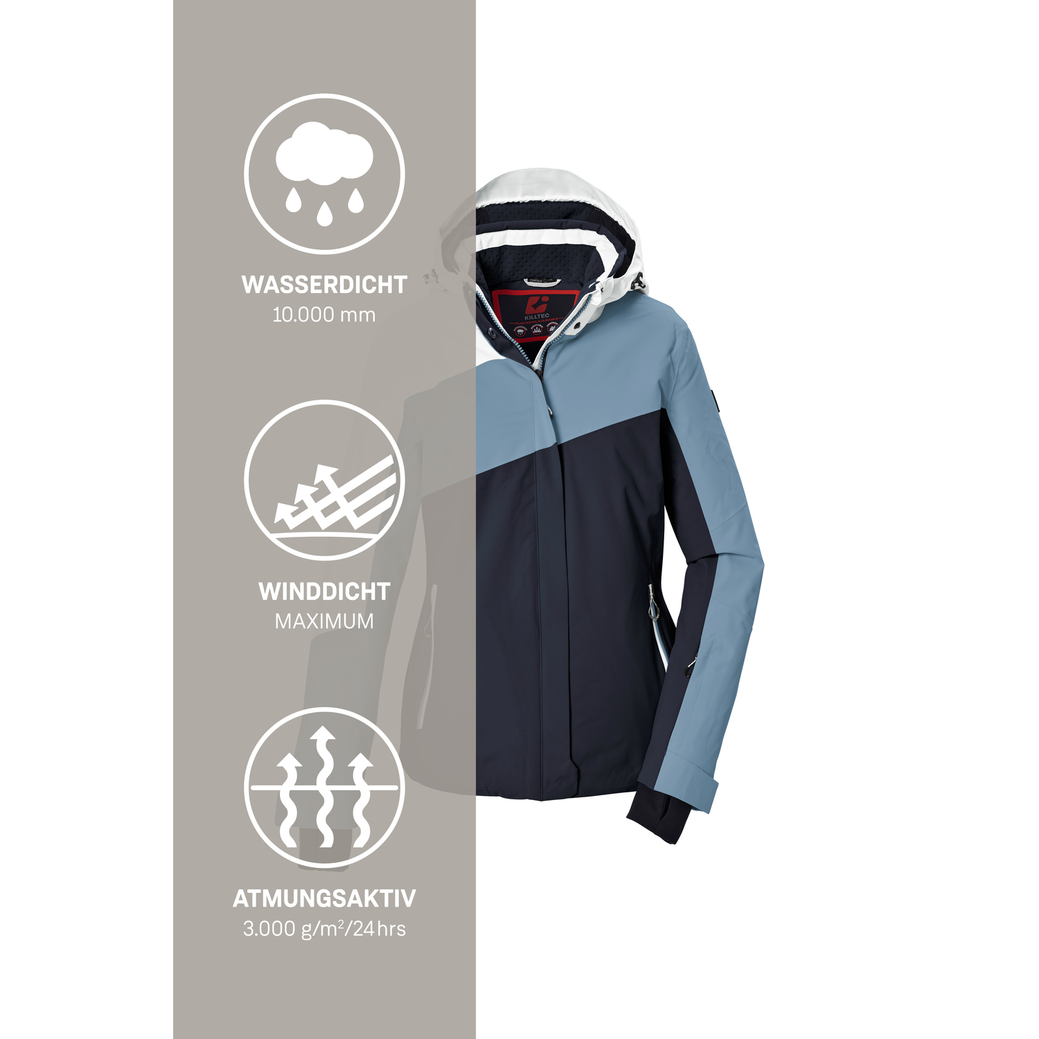 Damen killtec Blau