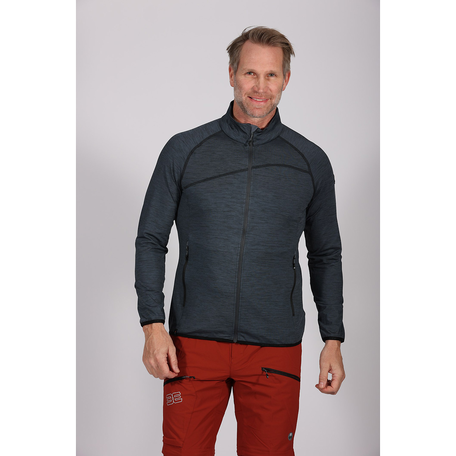 Herren Maul Sport Dunkelgrau Radeberg - leichte Fleecejjack 10 62 Unterjacke