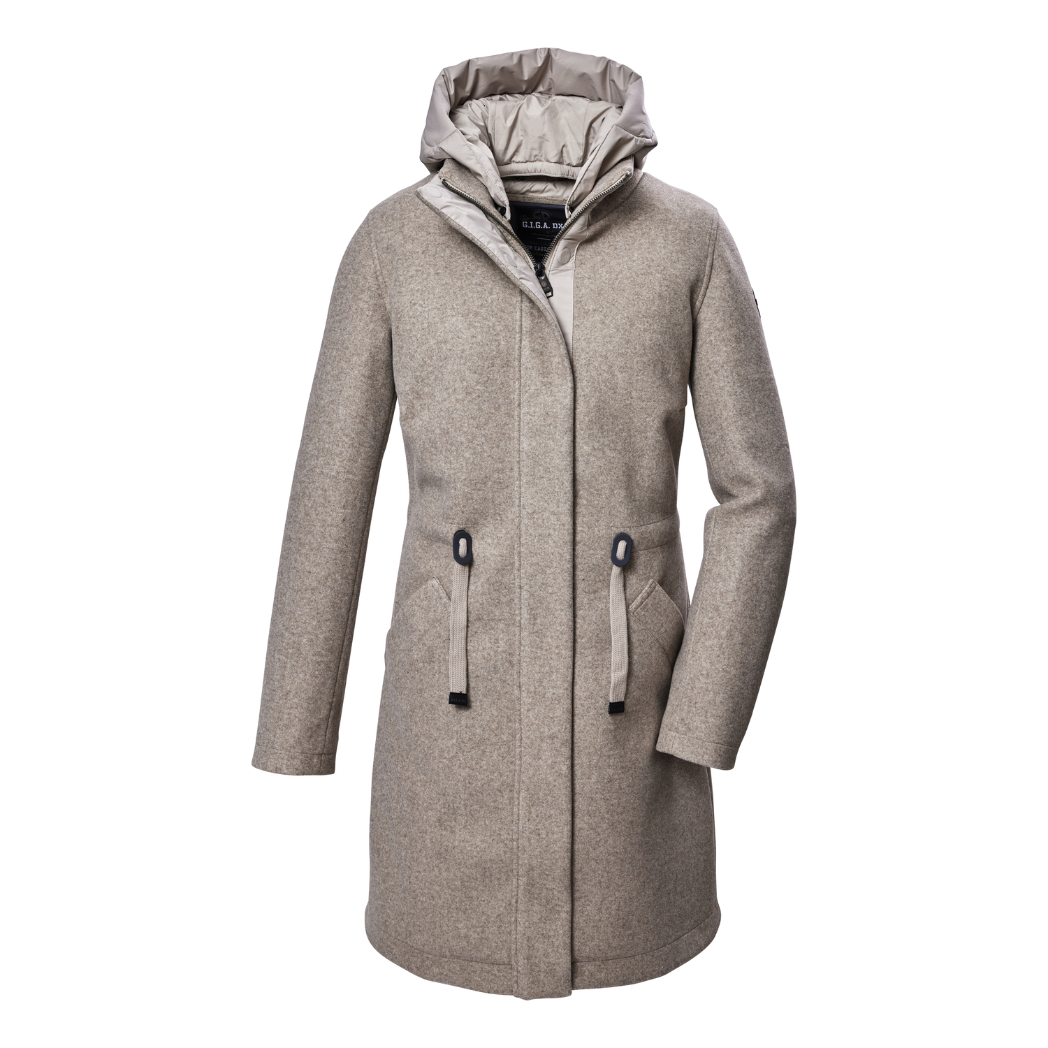 Damen G.I.G.A. DX by killtec Beige GW 46 WMN KNTFLC PRK 00161 46 Mantel