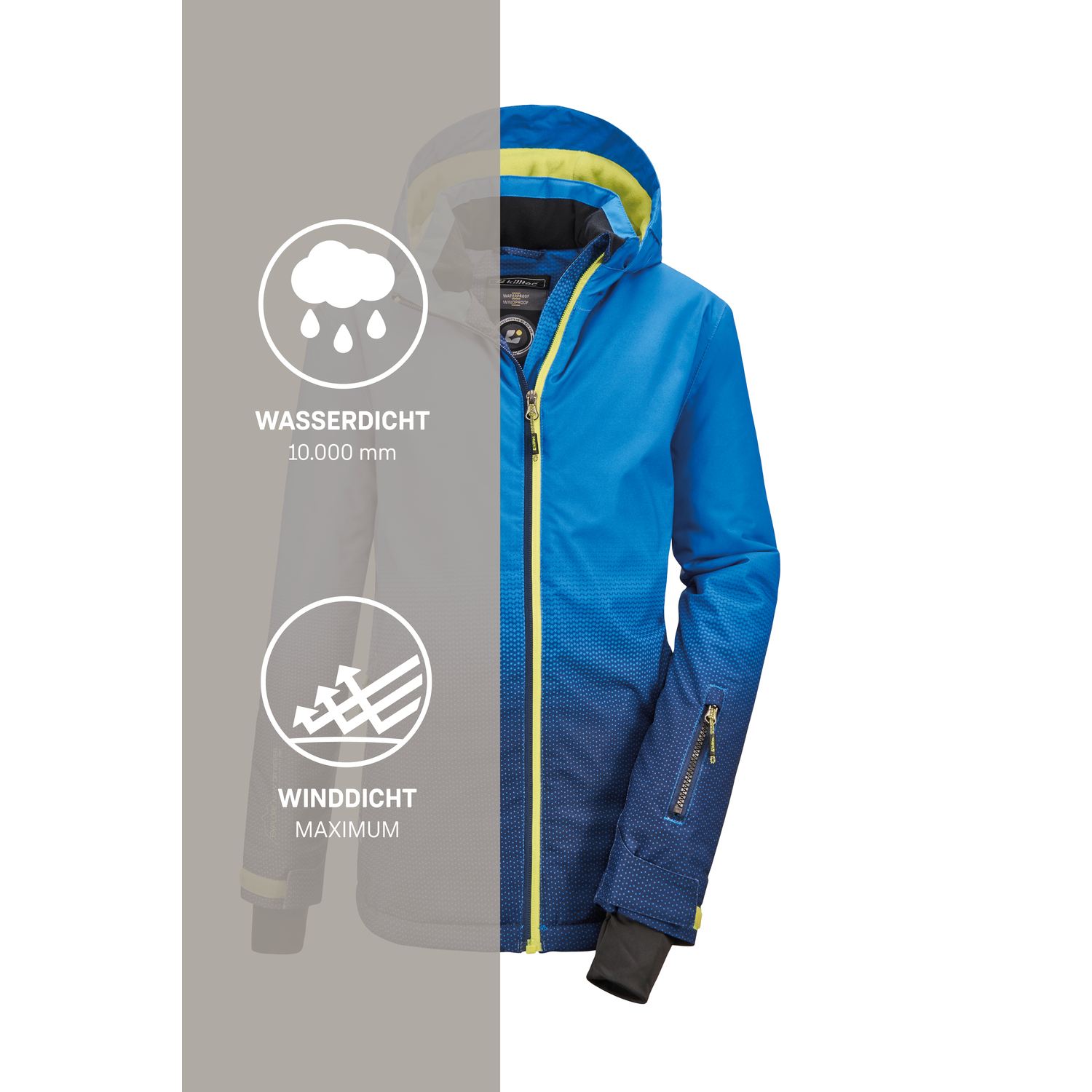 Jungen killtec Royal Blau Lynge BYS JCKT E 00817 164 Funktionsjacke