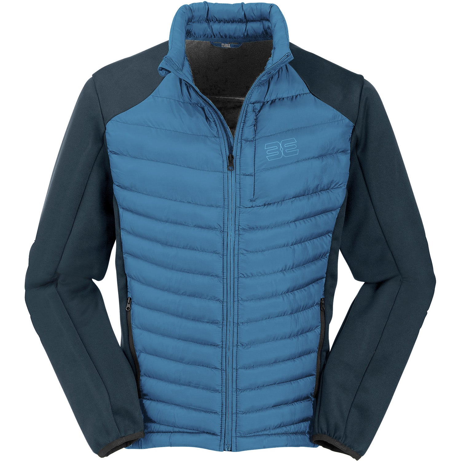 Herren Maul Sport Kristallblau Lichtenau- Strickfleecejacke 15 66 Unterjacke
