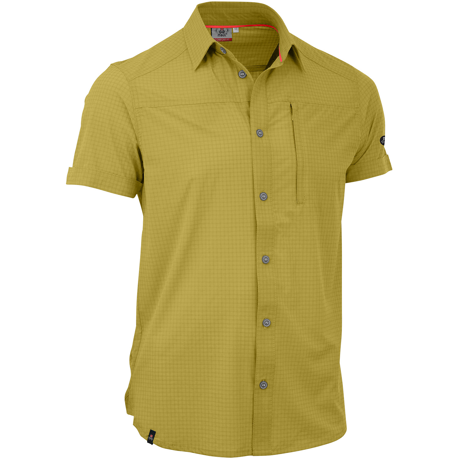 Herren Maul Sport Gelb Veniv 4XT - Hemd elastic Hemd
