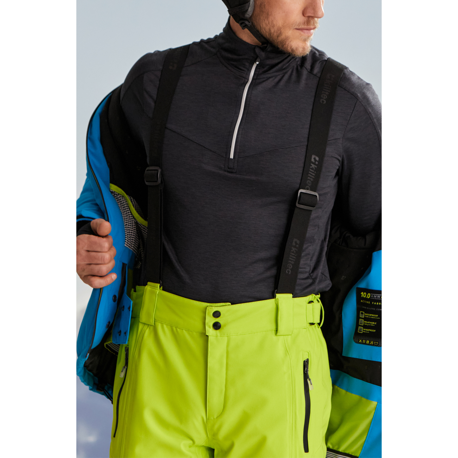 Herren killtec Zitrone Enosh 00766 XL Latzhose