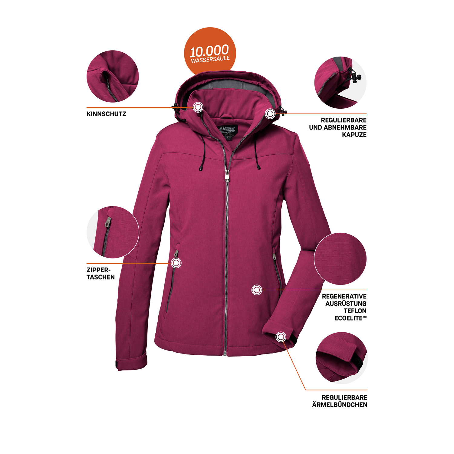 Damen killtec Beere