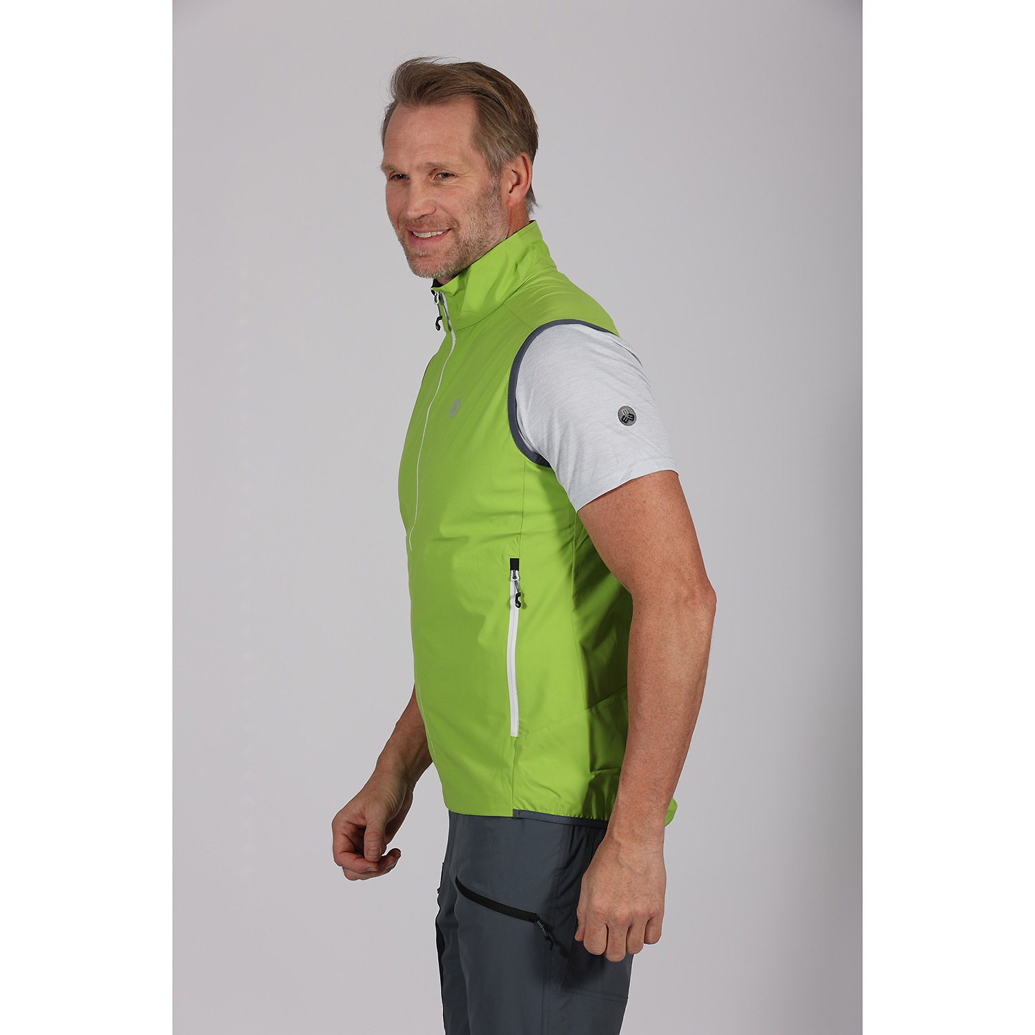 Herren Maul Sport Hellgrün Radeberg - leichte Fleecejjack 10 48 Unterjacke