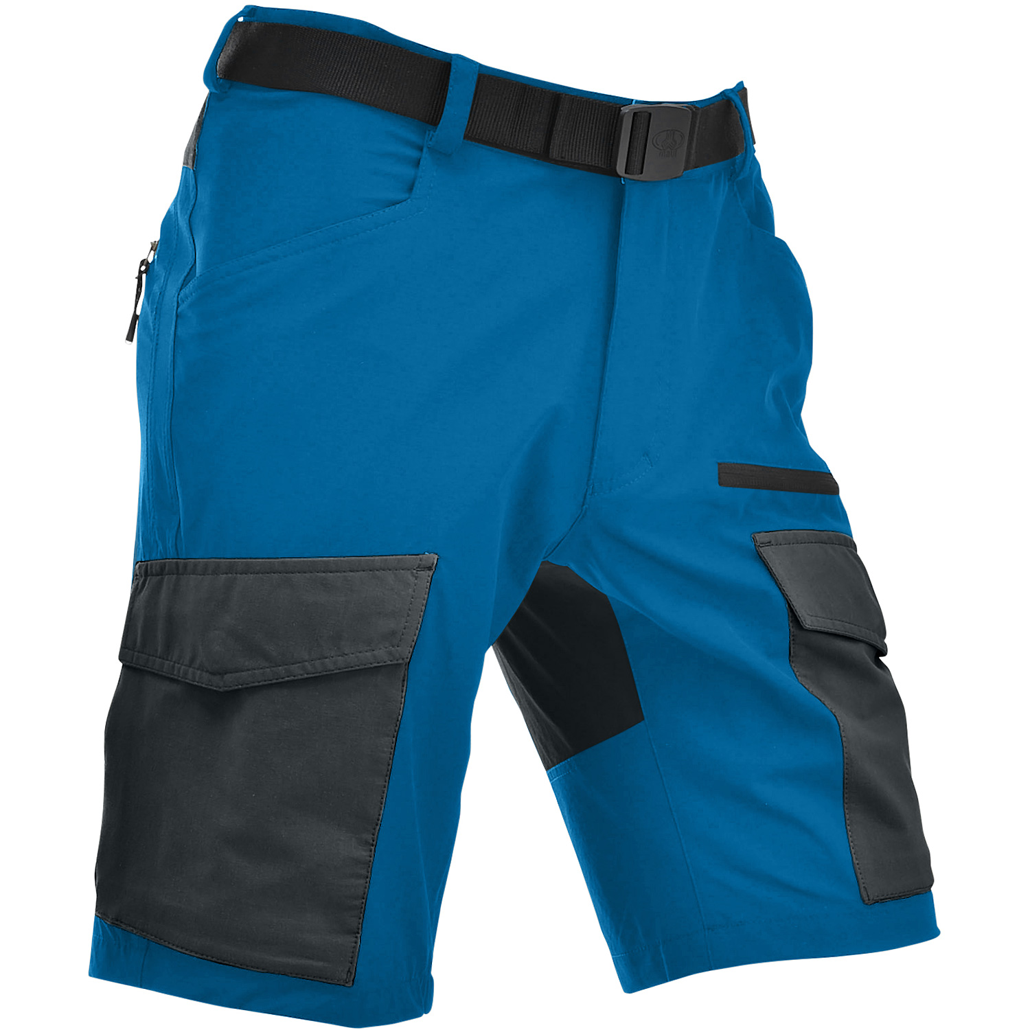 Herren Maul Sport Blau Irschenberg XT - 1/2 Hemd elas 44 56 Hemd