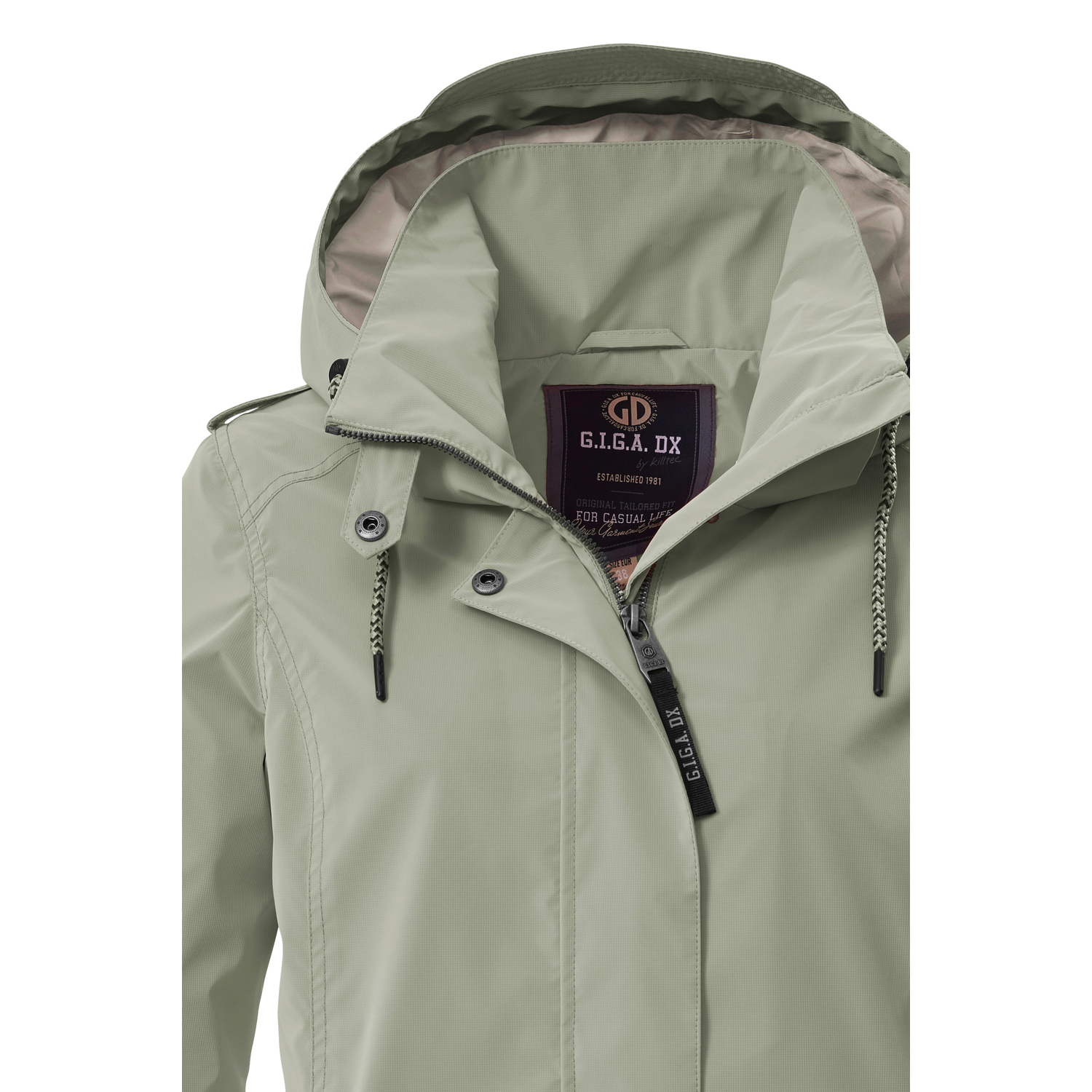 Damen G.I.G.A. DX by killtec Grün GS 94 WMN PRK 00704 50 Mantel