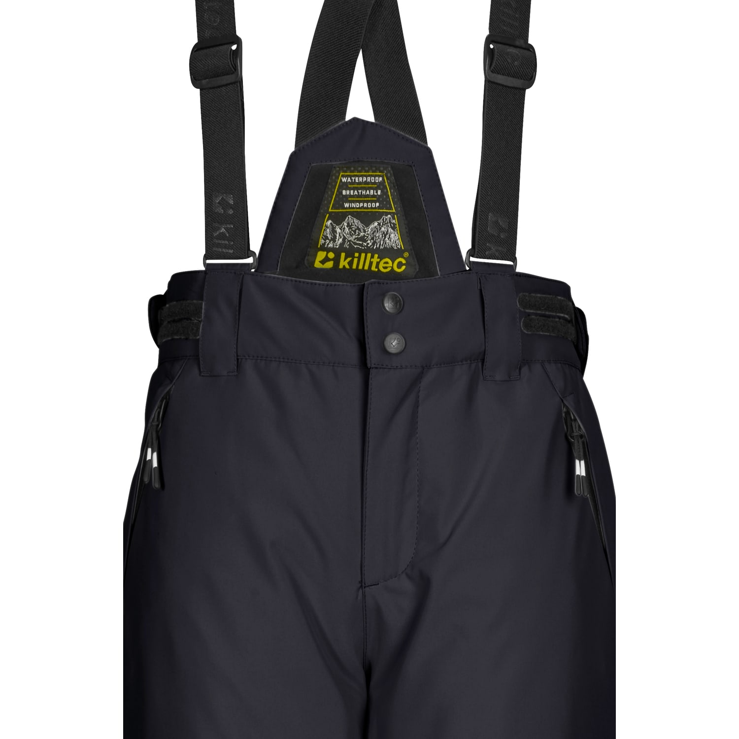 Kinder killtec Schwarz KSW 214 BYS SKI PNTS 00269 176 Latzhose