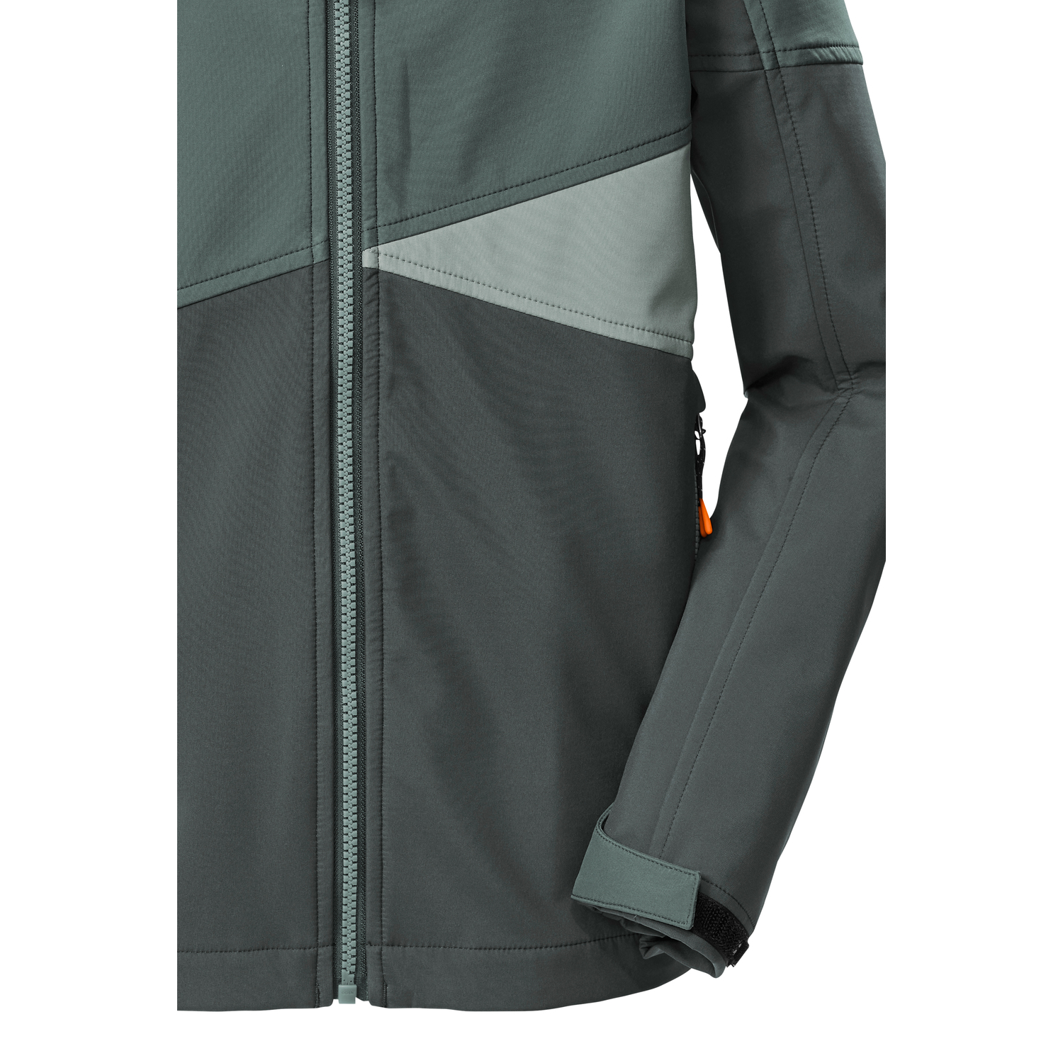 Kinder killtec Grün KOS 142 BYS SFTSHLL JCKT Funktionsjacke