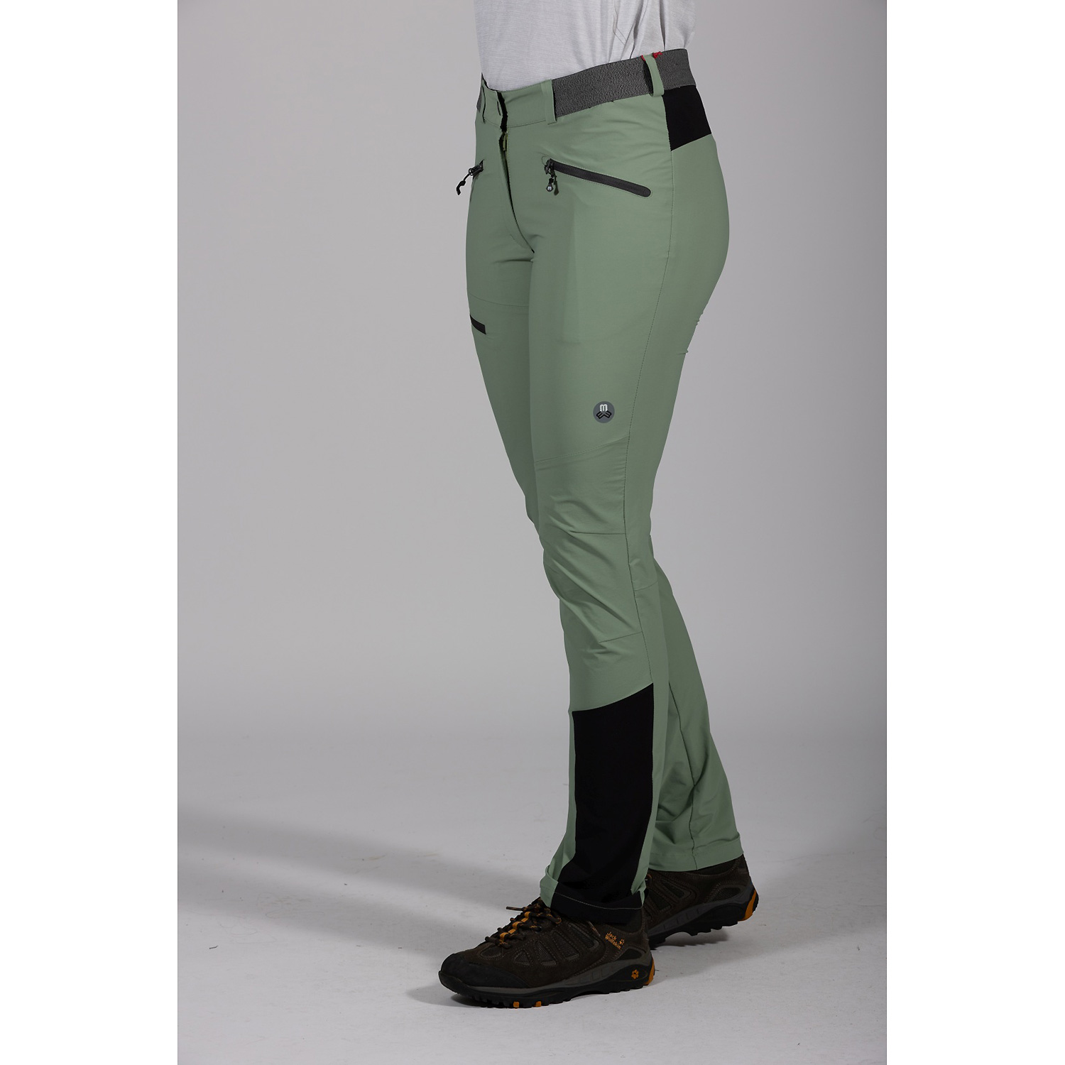 Damen Maul Sport Laubgrün Arco XT - lange Hose bi-elasti 1601 40 Hose