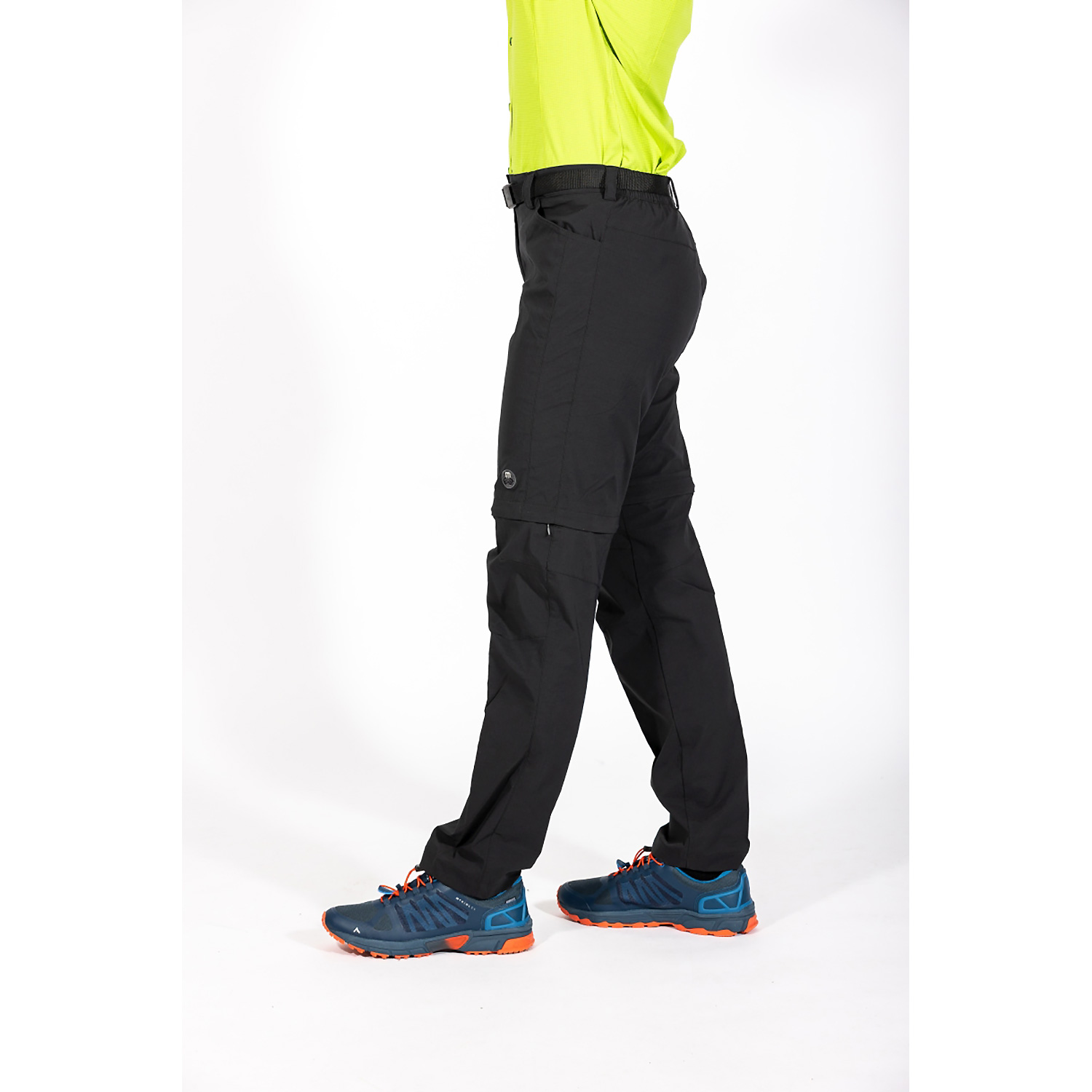 Damen Maul Sport Schwarz Hamilton 2XT - 2 in 1-zipp Hos Hose