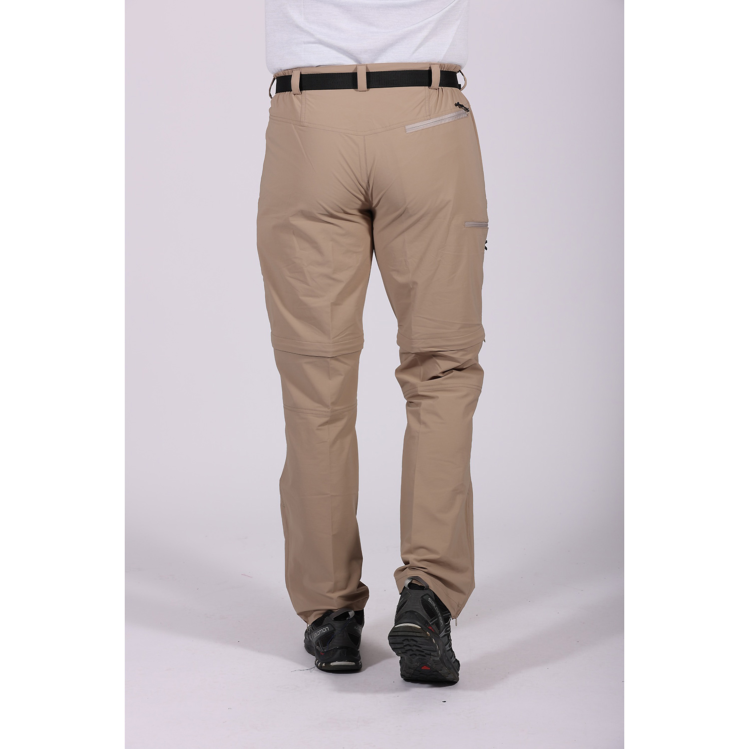 Herren Maul Sport Beige Ontario XT - 2 in1 Zipp off Ho 36 50 Hose
