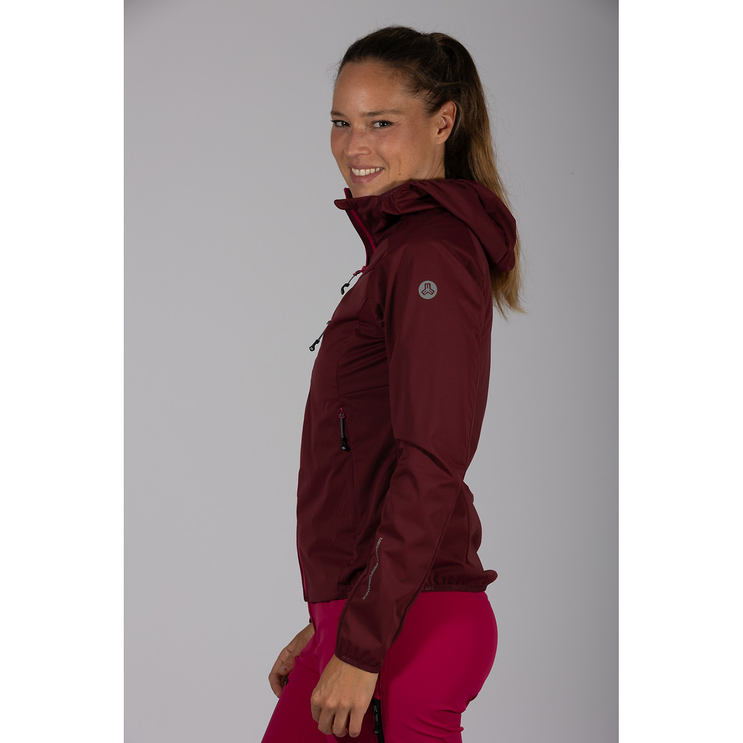 Damen Maul Sport Dunkelrot Wildbarren 10.0 - Softshelljac 8282 34 Funktionsjacke