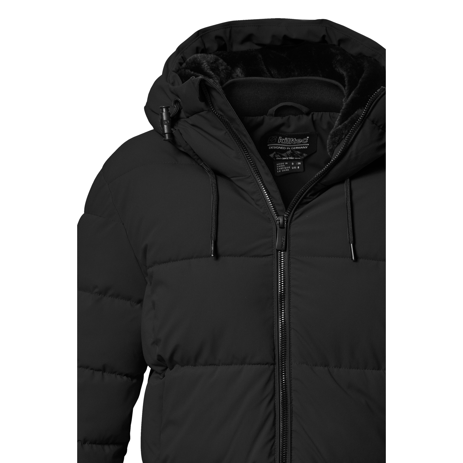 Damen killtec Schwarz KOW 56 WMN QLTD CT 00200 50 Mantel