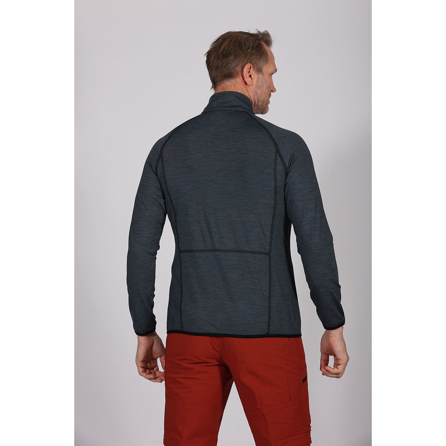 Herren Maul Sport Dunkelgrau Radeberg - leichte Fleecejjack 10 62 Unterjacke