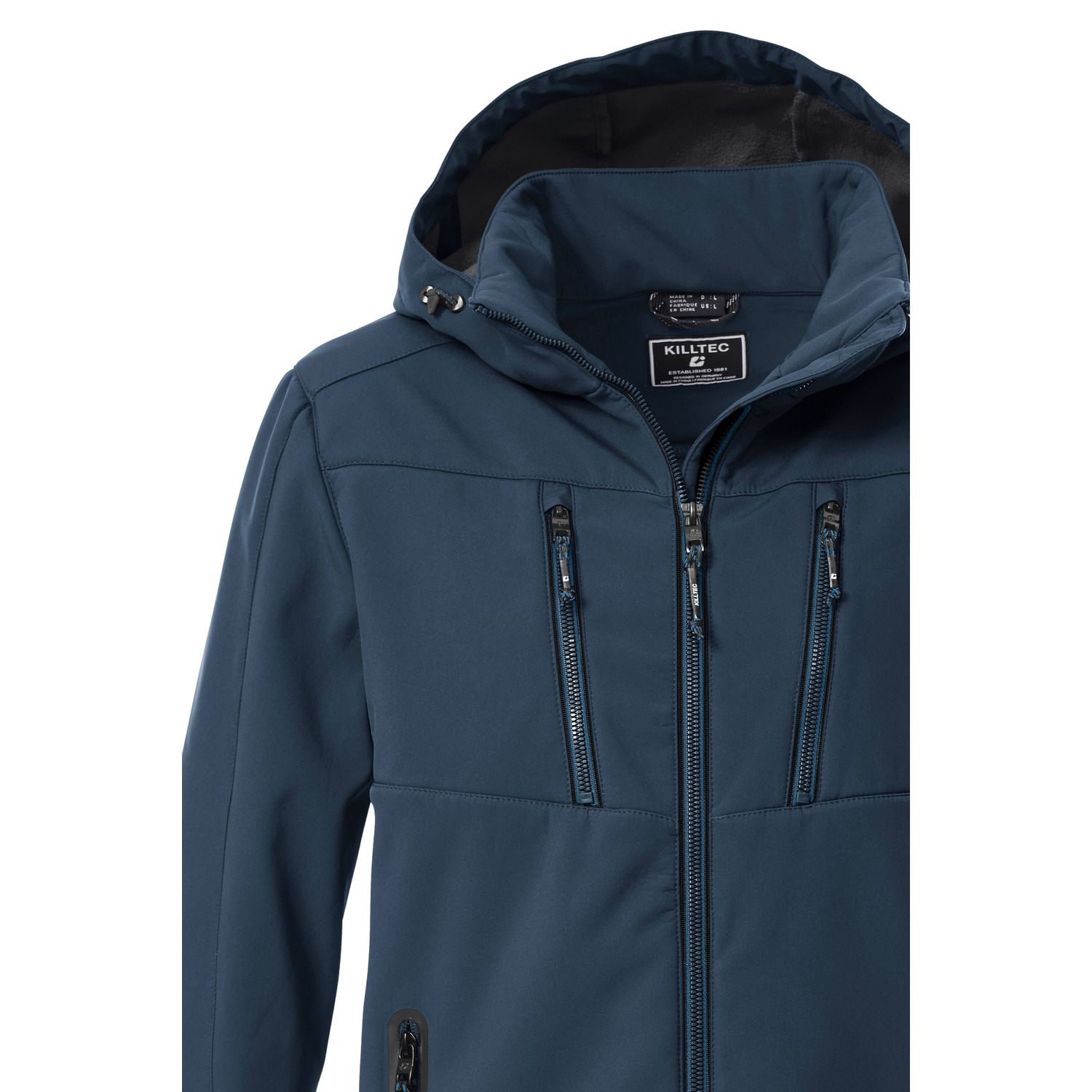 Herren killtec Blau KOW 79 MN SFTSHLL JCKT 00811 4XL Funktionsjacke