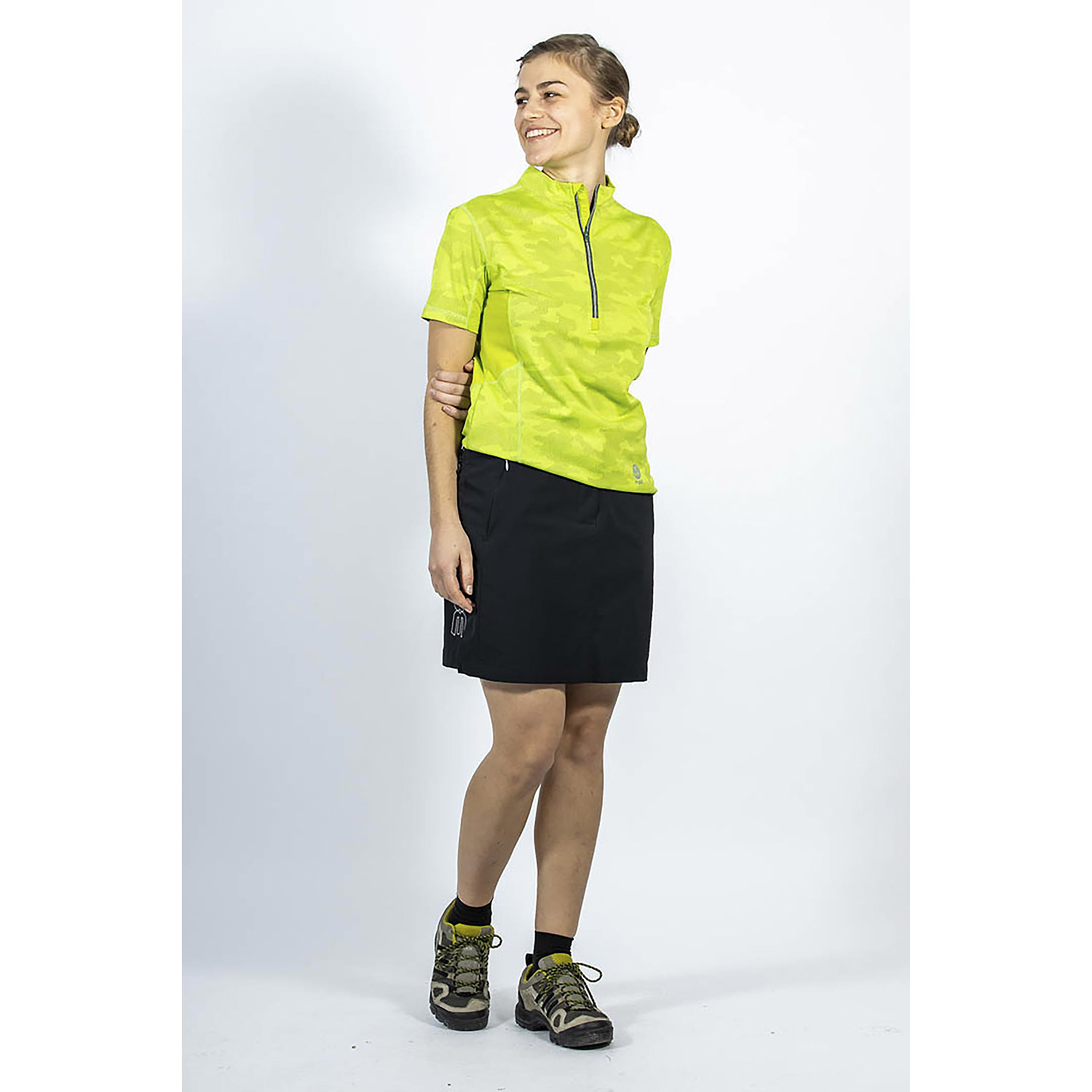 Damen Maul Sport Apfelgrün Ridnaun fresh-1/2 T-Shirt+Prin 89 38 Shirt