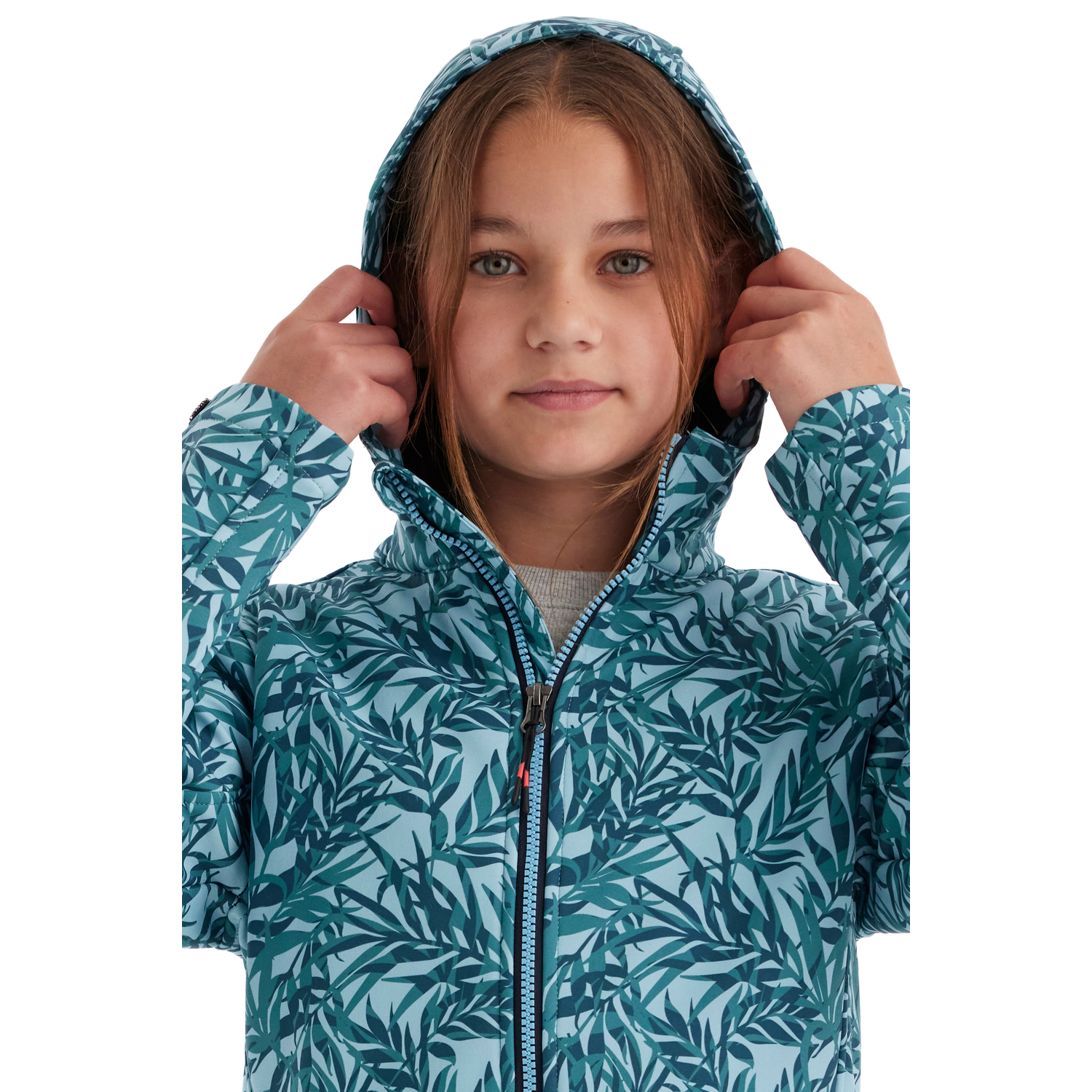 Mädchen Kinder killtec Grün Print Funktionsjacke