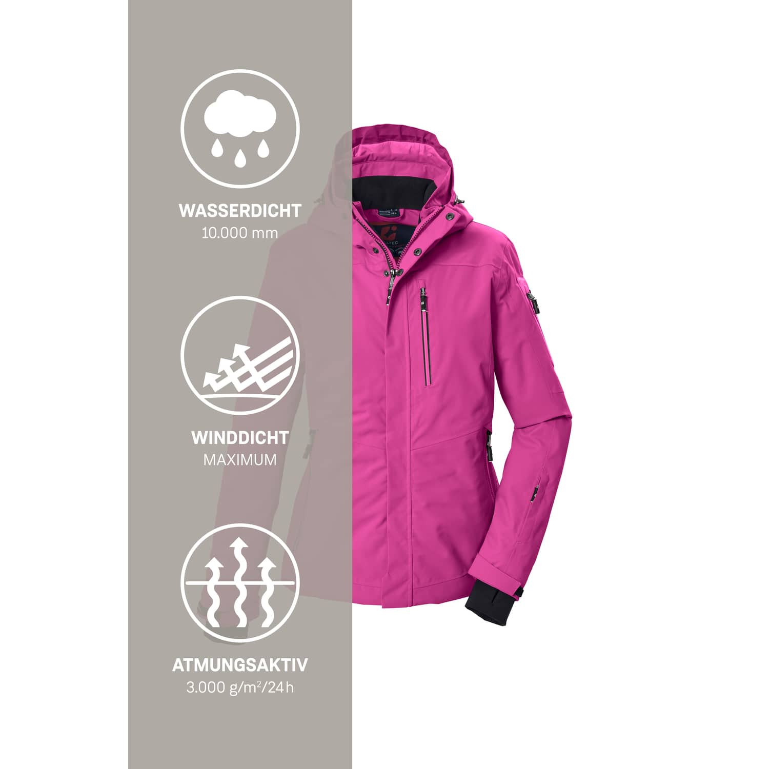 Damen killtec Pink