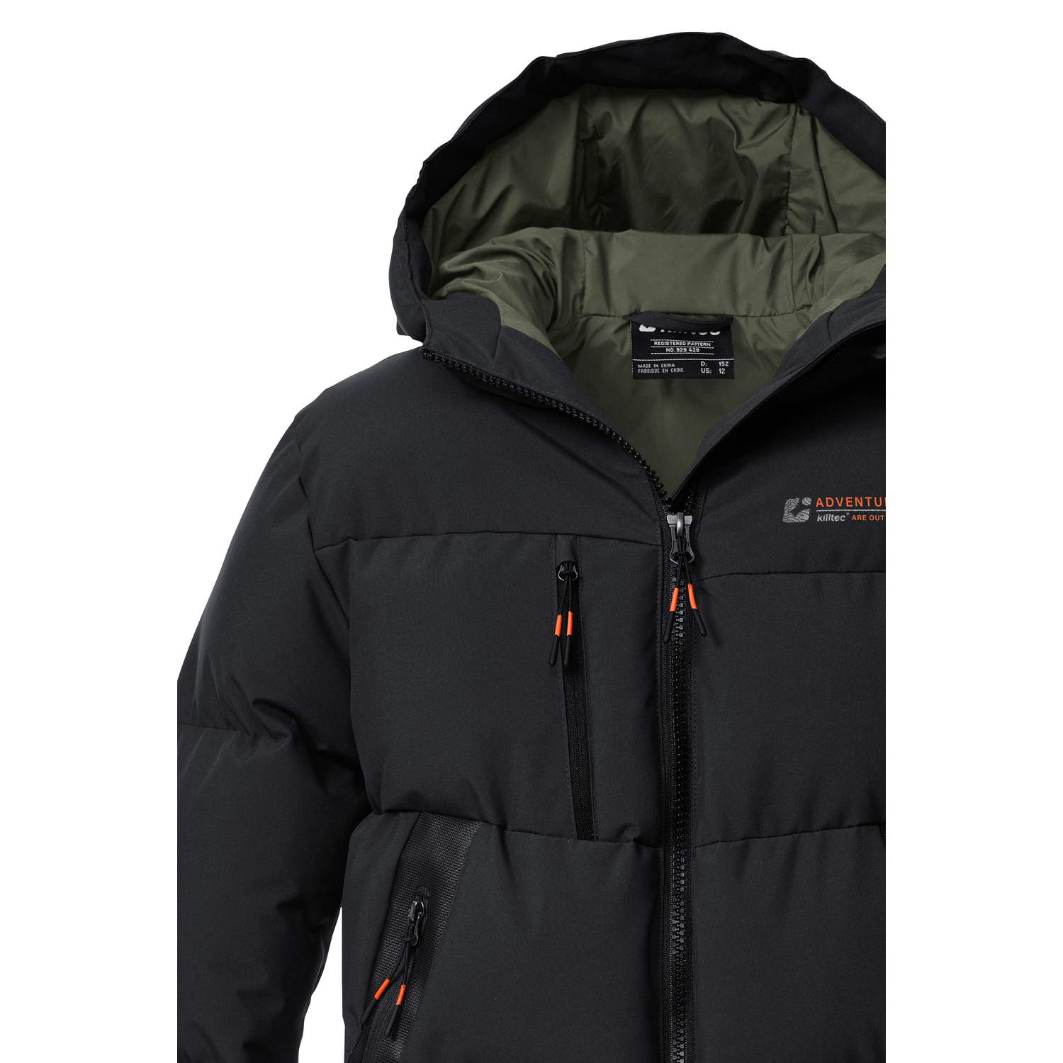 Kinder killtec Schwarz KOW 239 BYS QLTD JCKT 00200 176 Funktionsjacke