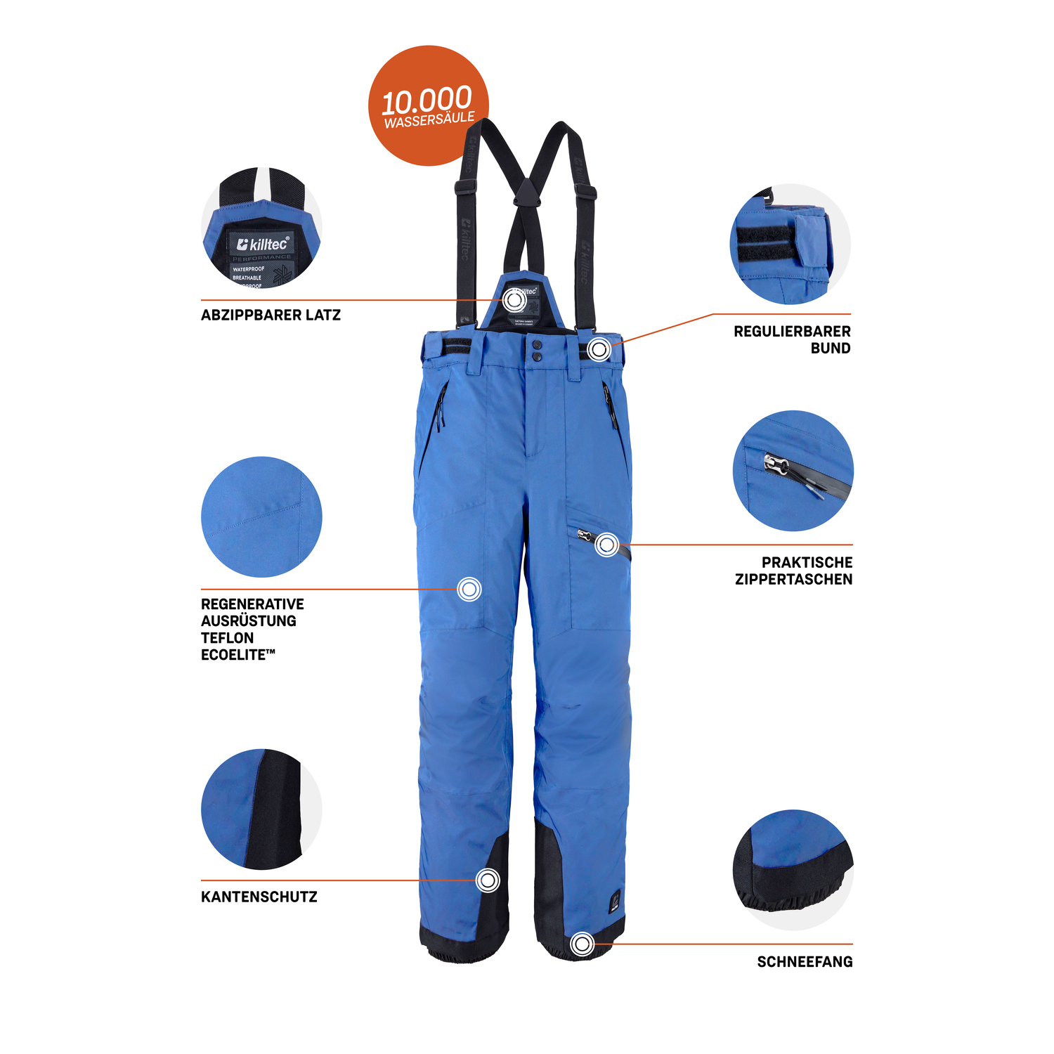 Jungen Kinder killtec Blau