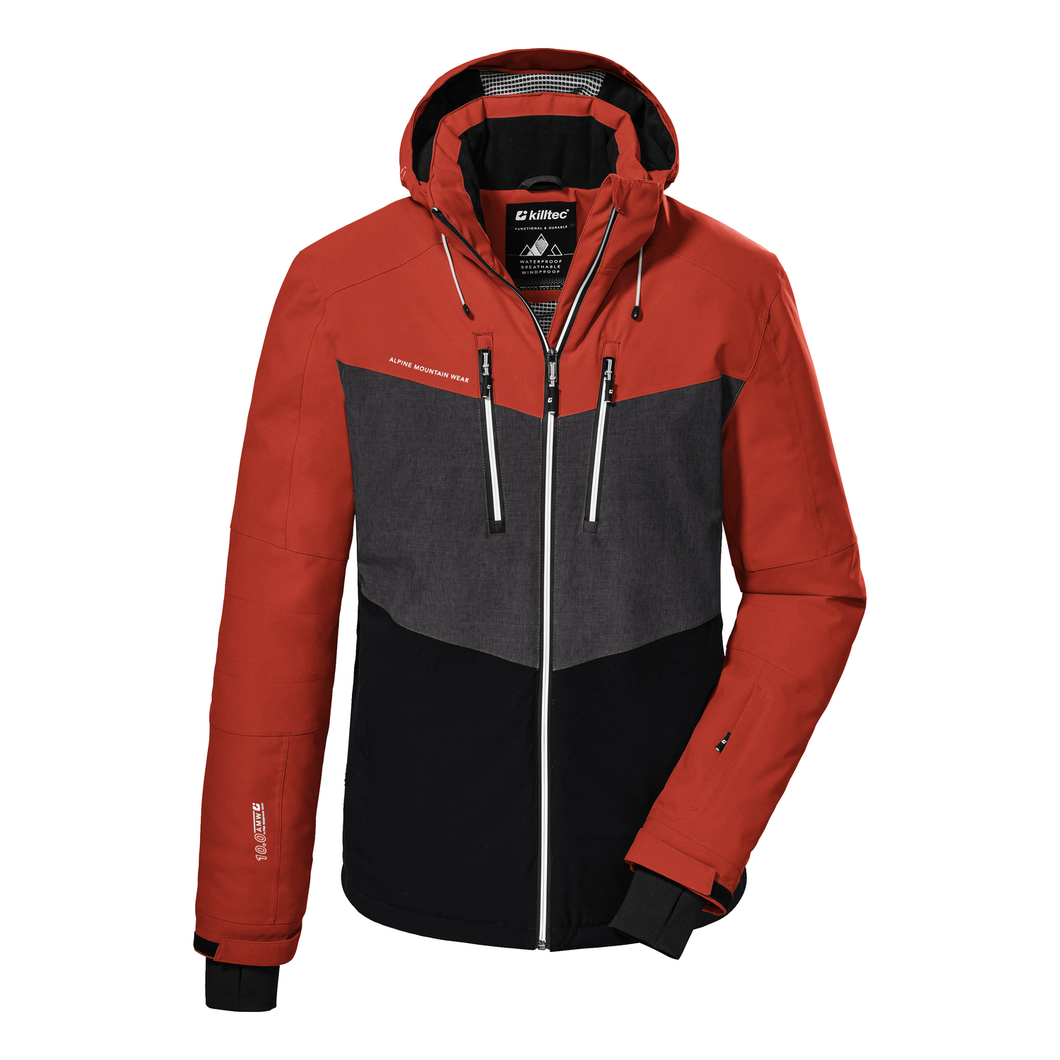 Herren killtec Dunkelorange