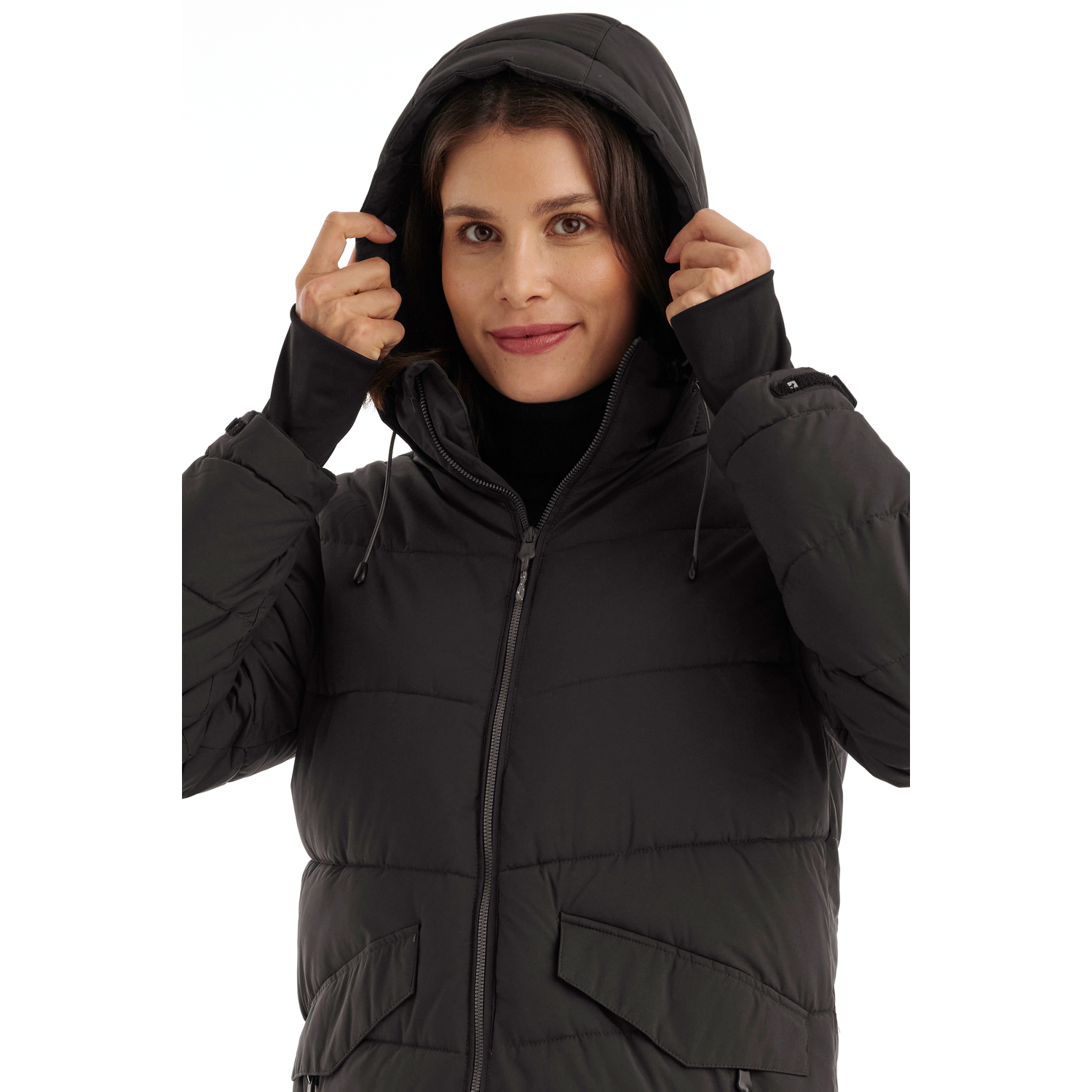 Damen killtec Schwarz KOW 62 WMN QLTD CT 00200 44 Mantel