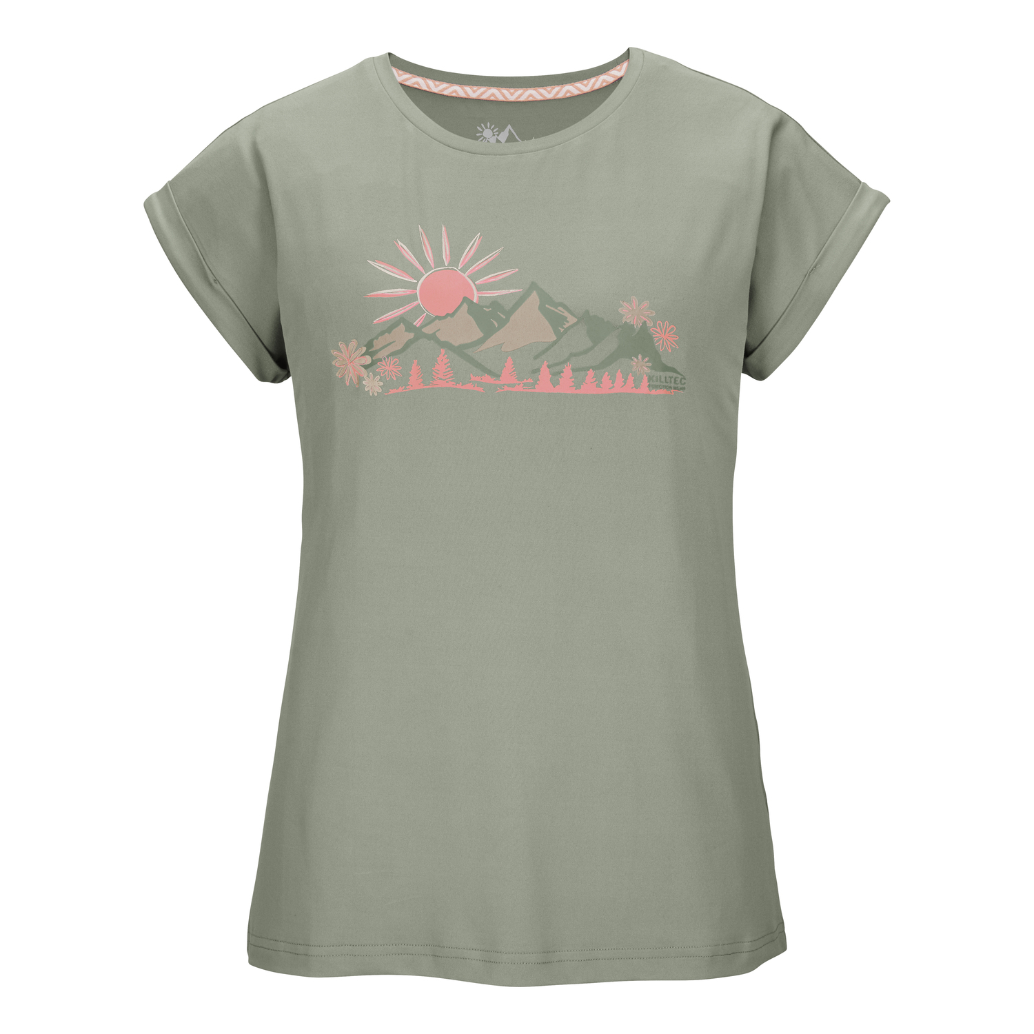 Damen killtec Grün KOS 9 WMN TSHRT 00741 46 Shirt