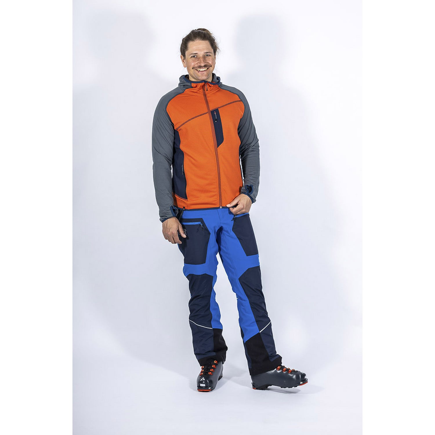 Herren Maul Sport Rauchblau SchneekOEnigin ll - Snowtexjack 8048 48 Tourenhose