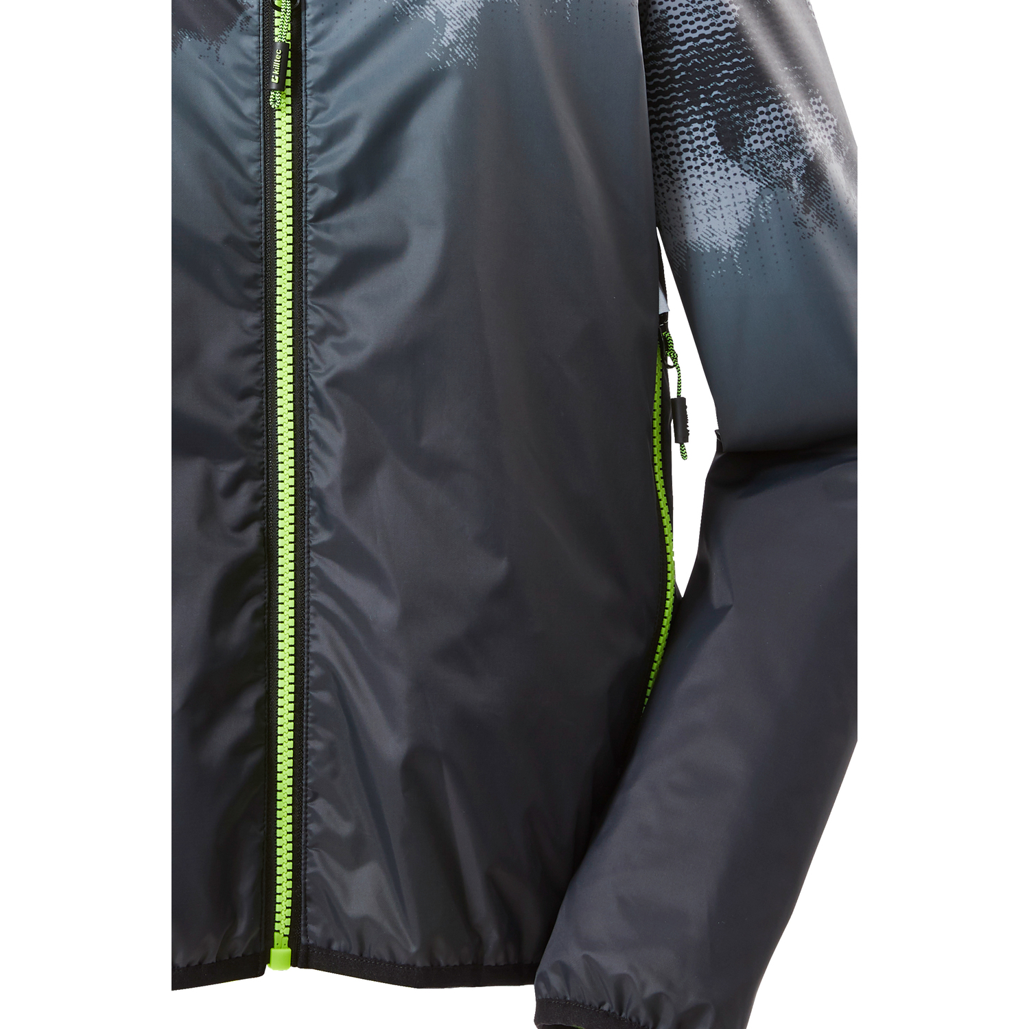 Jungen Kinder killtec Schwarz Lyse BYS JCKT B 00200 176 Regenjacke