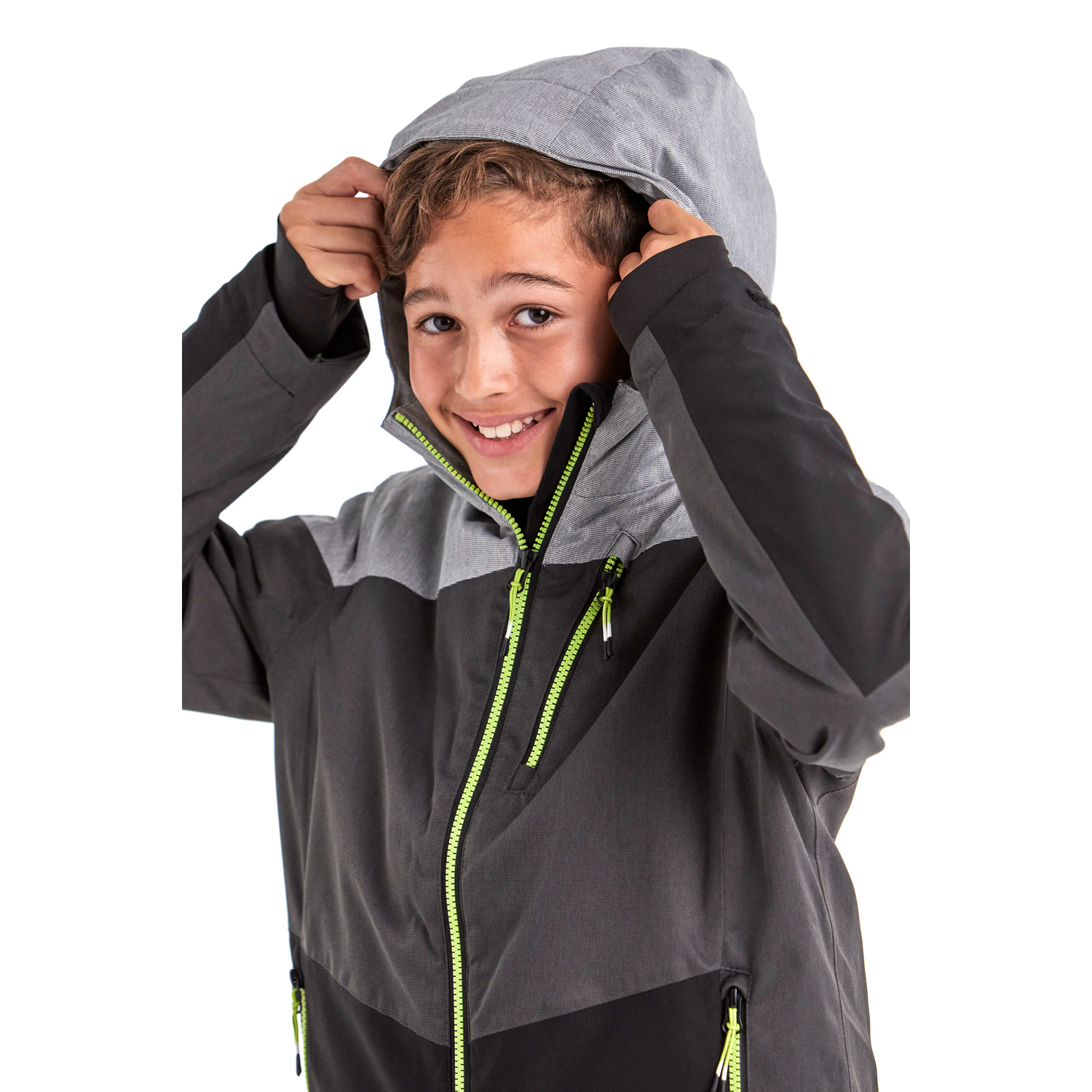 Jungen Kinder killtec Dunkelgrau KSW 161 BYS SKI JCKT 00211 164 Funktionsjacke