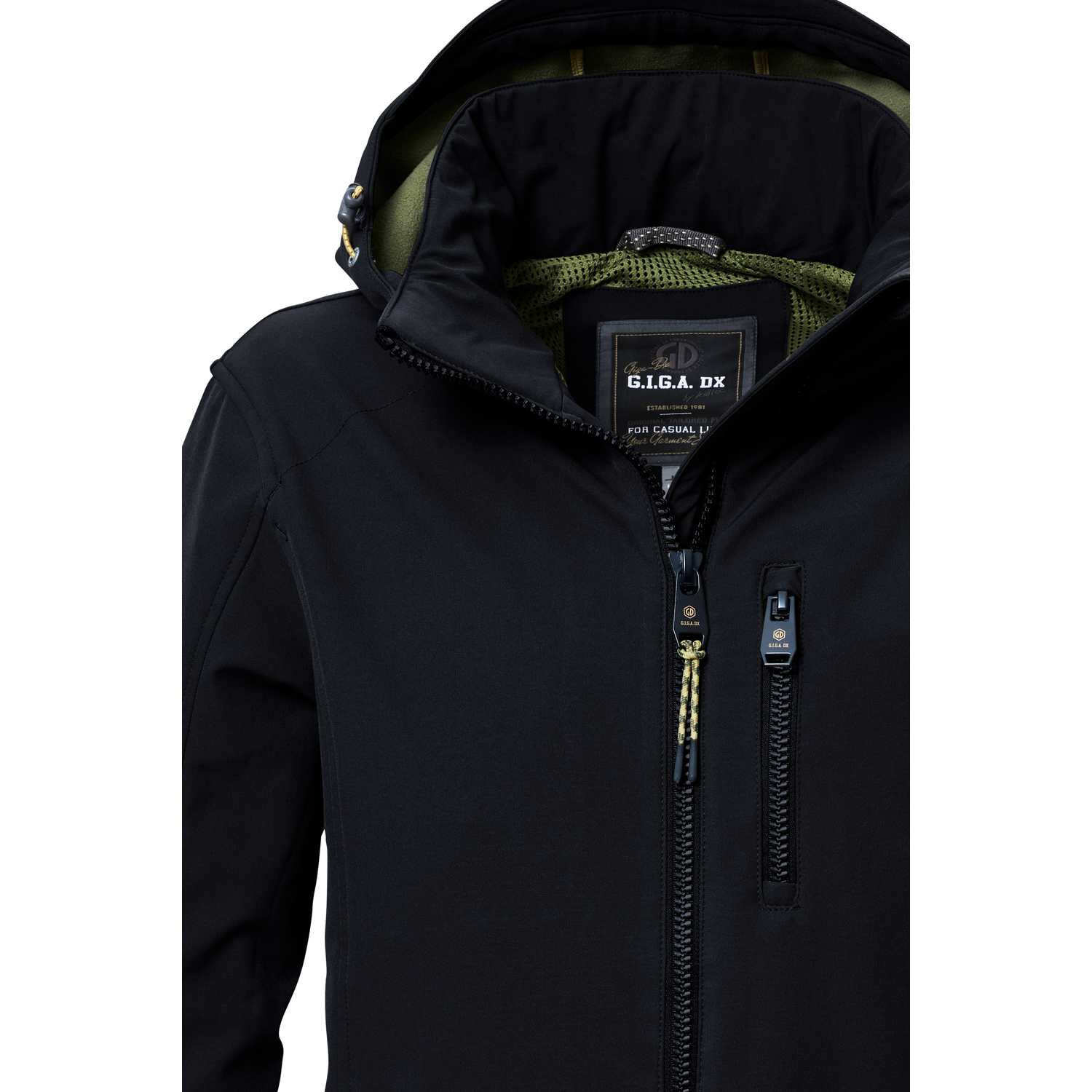 Herren G.I.G.A. DX by killtec Schwarz GW 29 MN SFTSHLL JCKT 00200 4XL Funktionsjacke