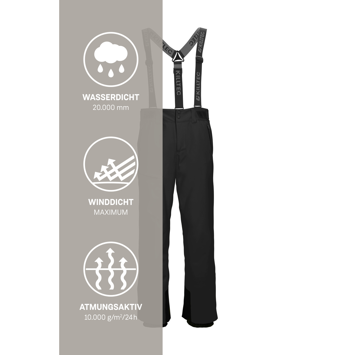 Herren killtec Schwarz