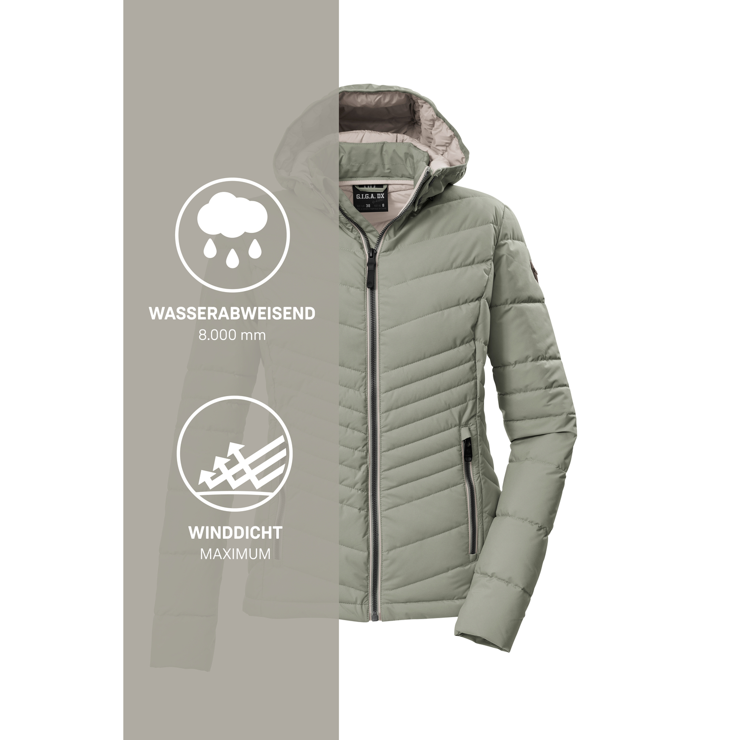 Damen G.I.G.A. DX by killtec Grün GS 91 WMN QLTD JCKT 00704 50 Funktionsjacke