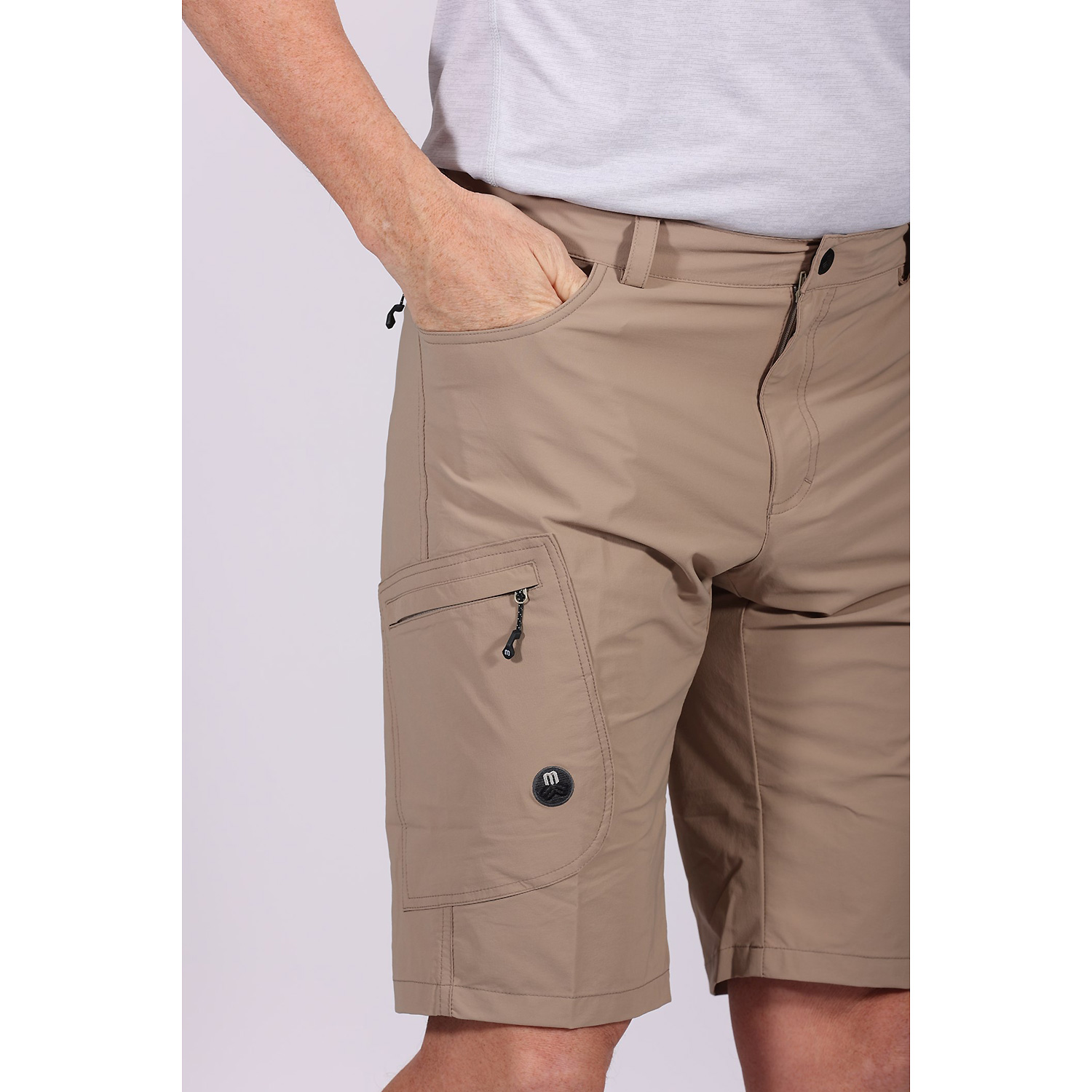 Herren Maul Sport Beige Glishorn XT - Bermuda elastic 60 54 Bermuda