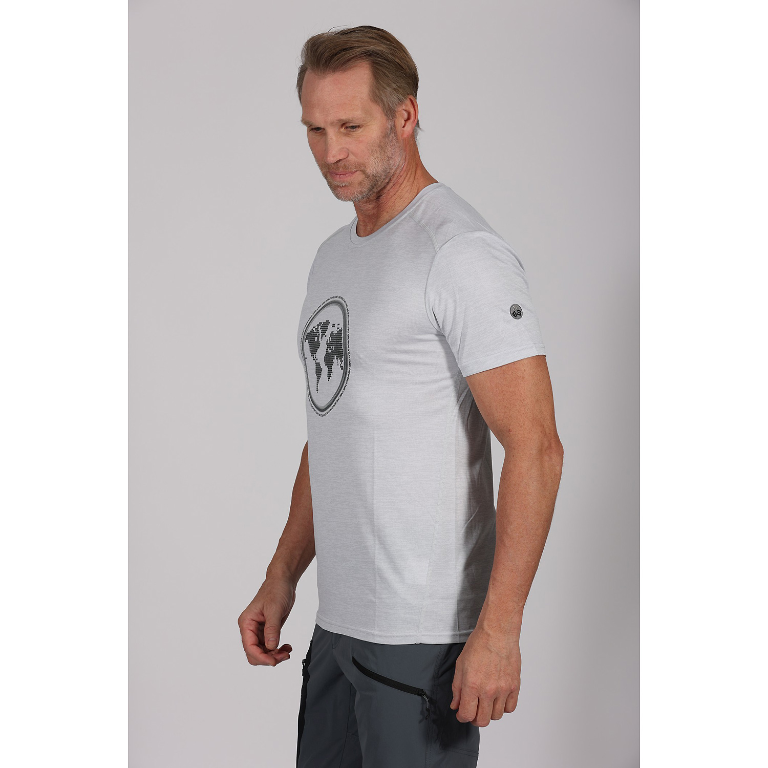 Herren Maul Sport Weiß Quebec-SP - TZipp off Hose el. 50 56 Hose