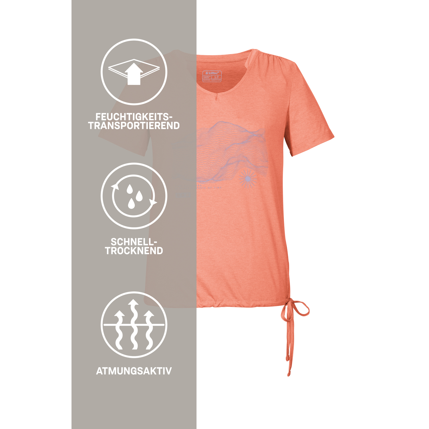 Damen killtec Orange