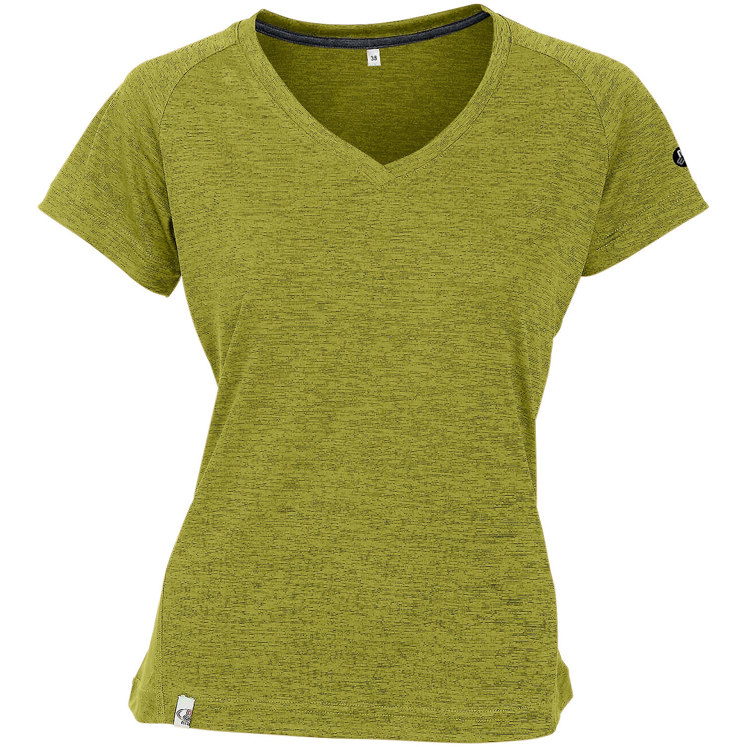 Damen Maul Sport Gelb Ridnaun fresh - 1/2 T-Shirt+Pr 59 44 Shirt