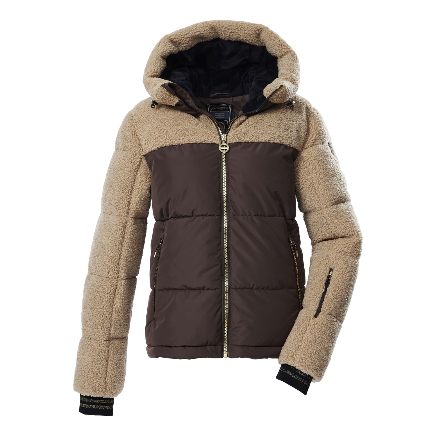 Damen killtec Dunkelbraun KSW 111 WMN SKI QLTD JCKT 00315 46 Funktionsjacke