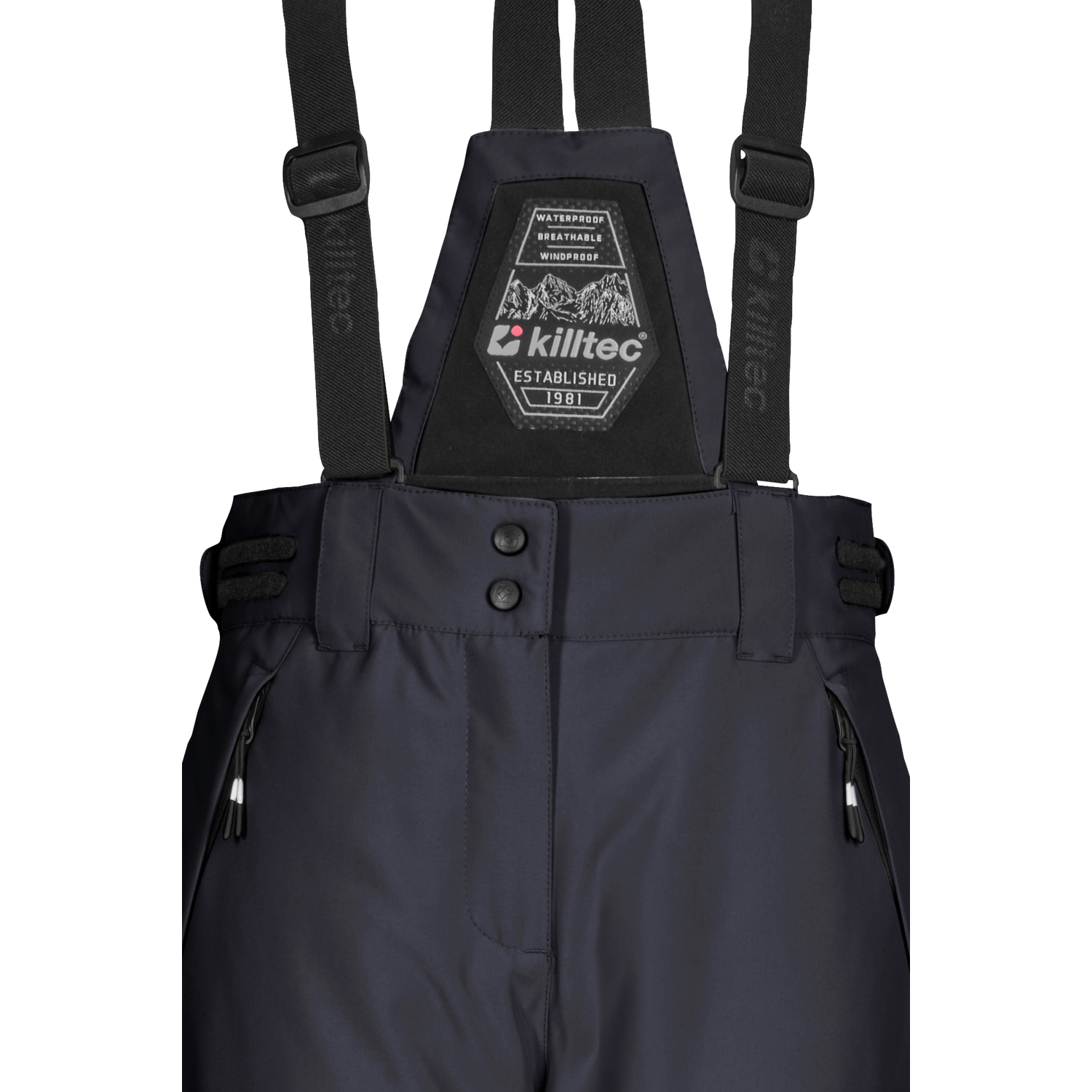 Kinder killtec Schwarz KSW 213 GRLS SKI PNTS 00269 176 Latzhose