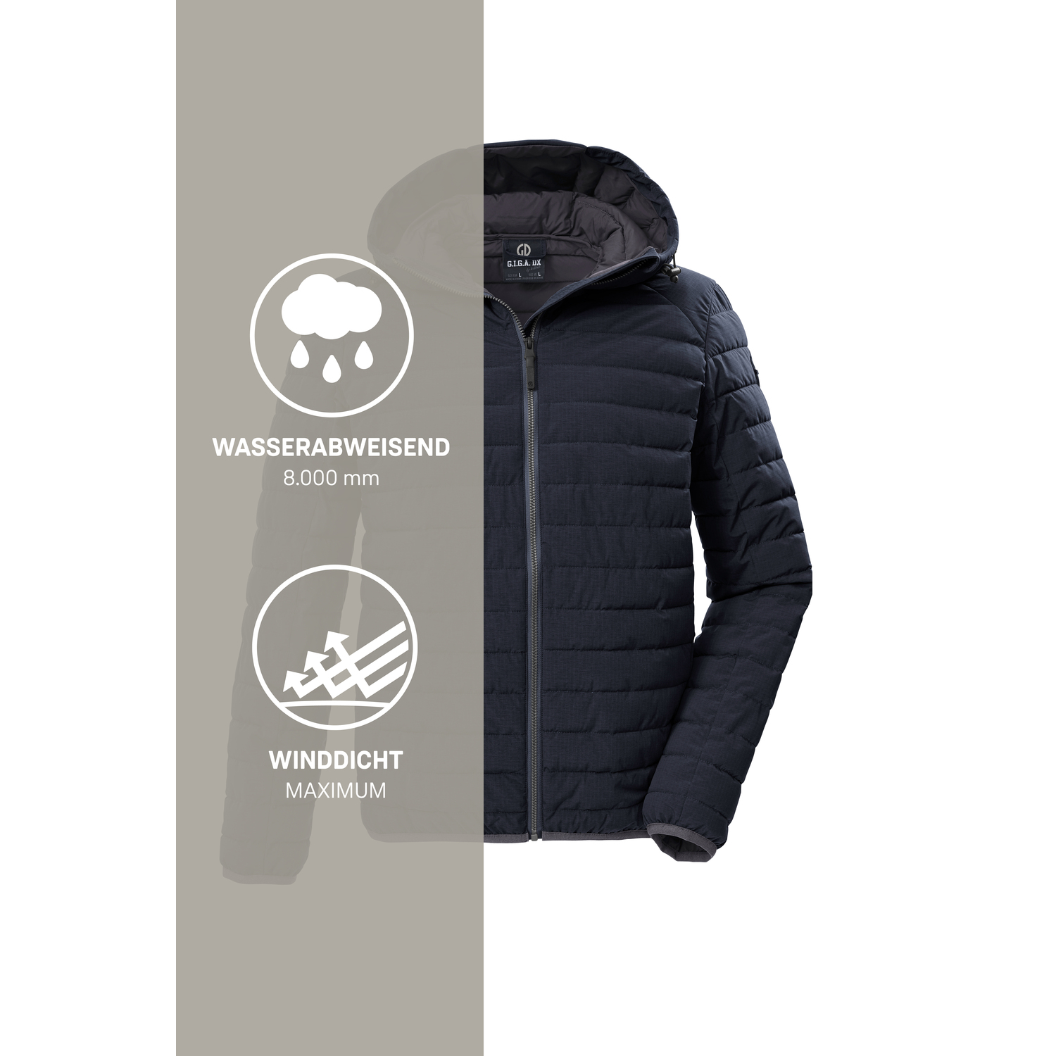 Herren G.I.G.A. DX by killtec Blau GS 86 MN QLTD JCKT 00814 4XL Funktionsjacke