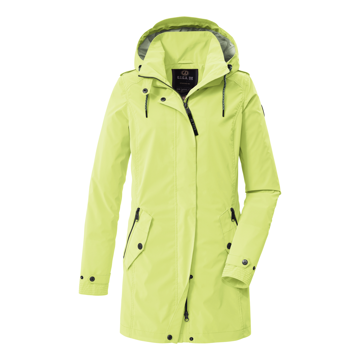 Damen G.I.G.A. DX by killtec Grün GS 94 WMN PRK 00726 50 Mantel